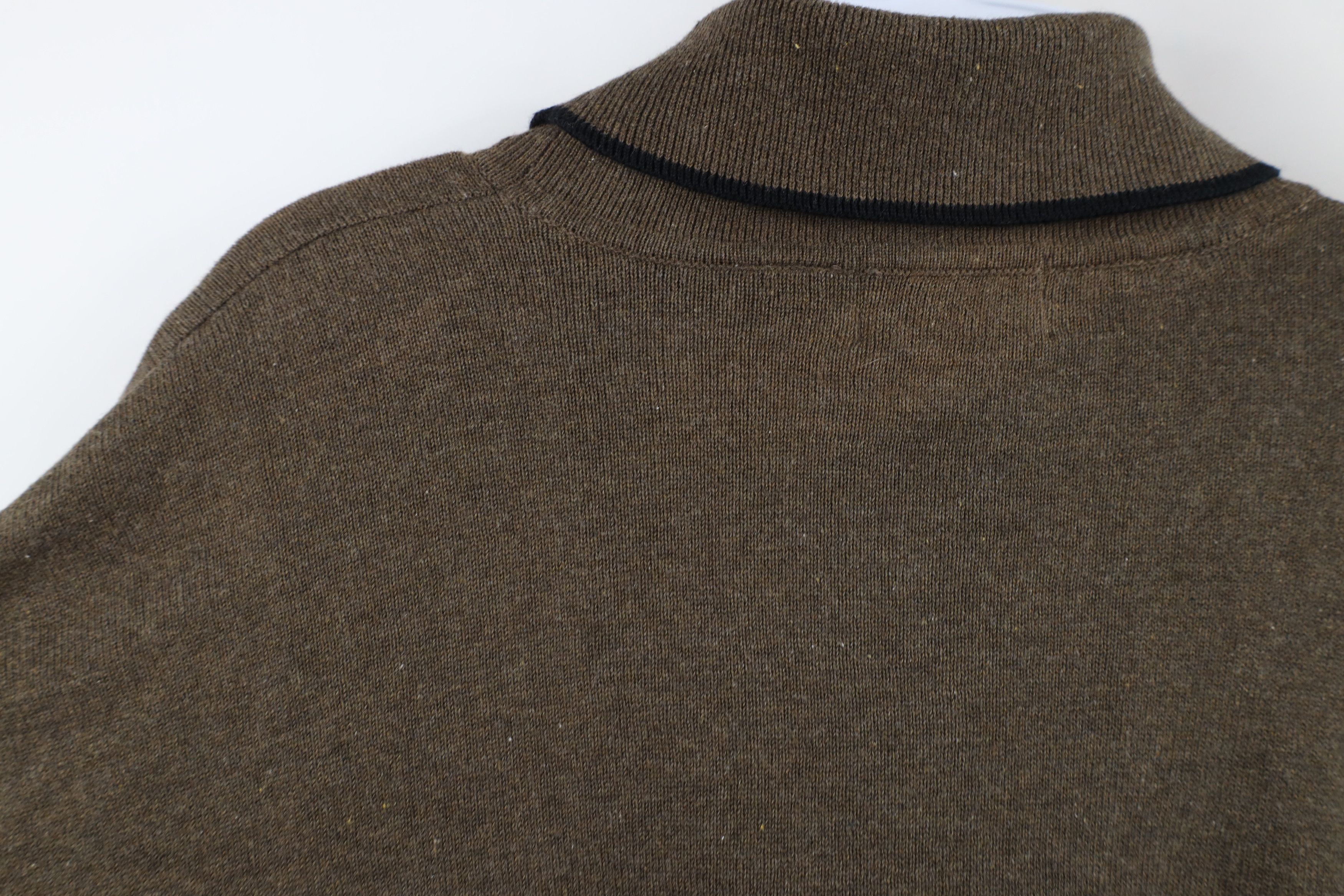 Vintage Vintage 90s Streetwear Lightweight Knit Turtleneck Sweater Size US XXL / EU 58 / 5 - 10 Thumbnail