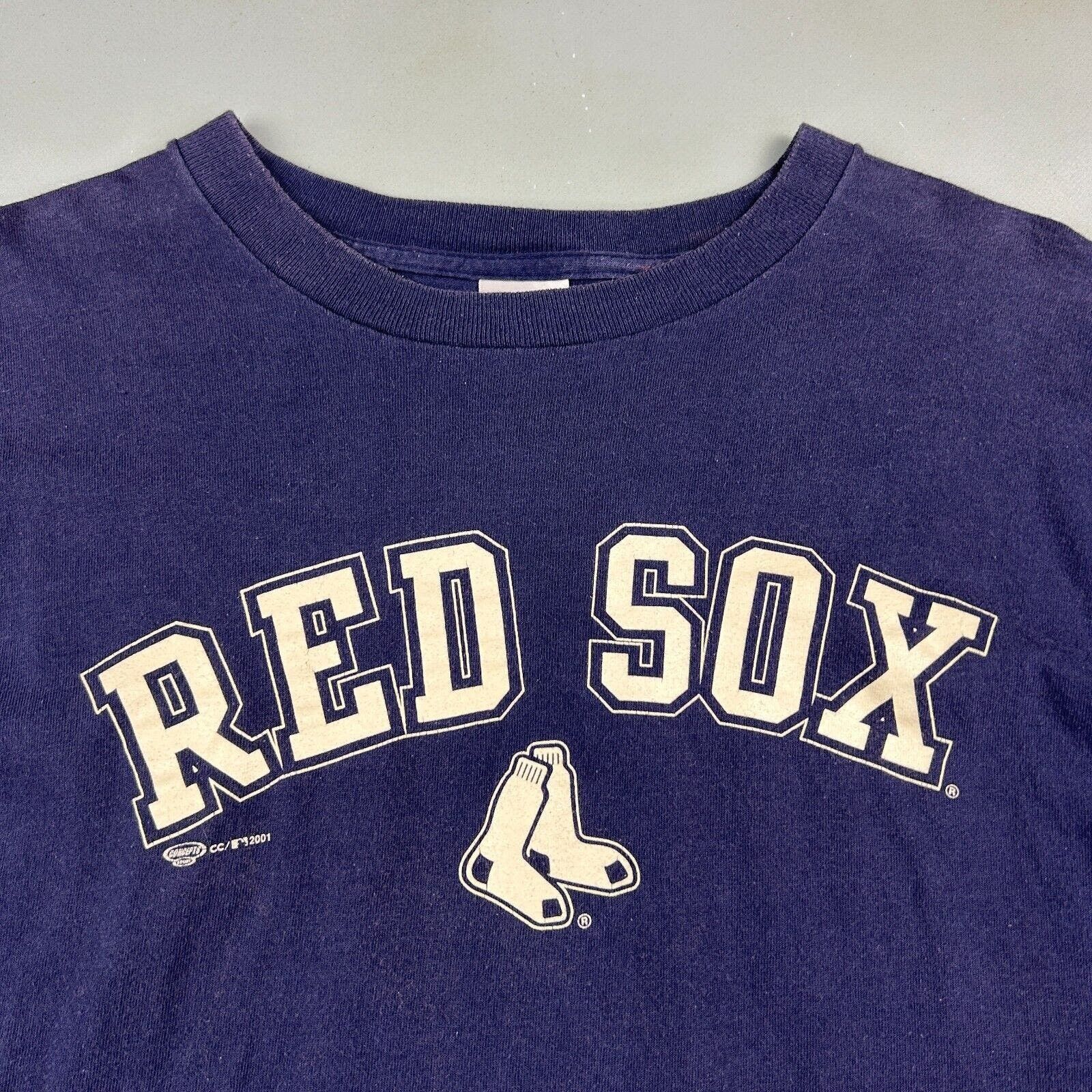 Delta VINTAGE 2001 | Boston Red Sox Arch Logo MLB T-Shirt sz XL Size US XL / EU 56 / 4 - 3 Thumbnail
