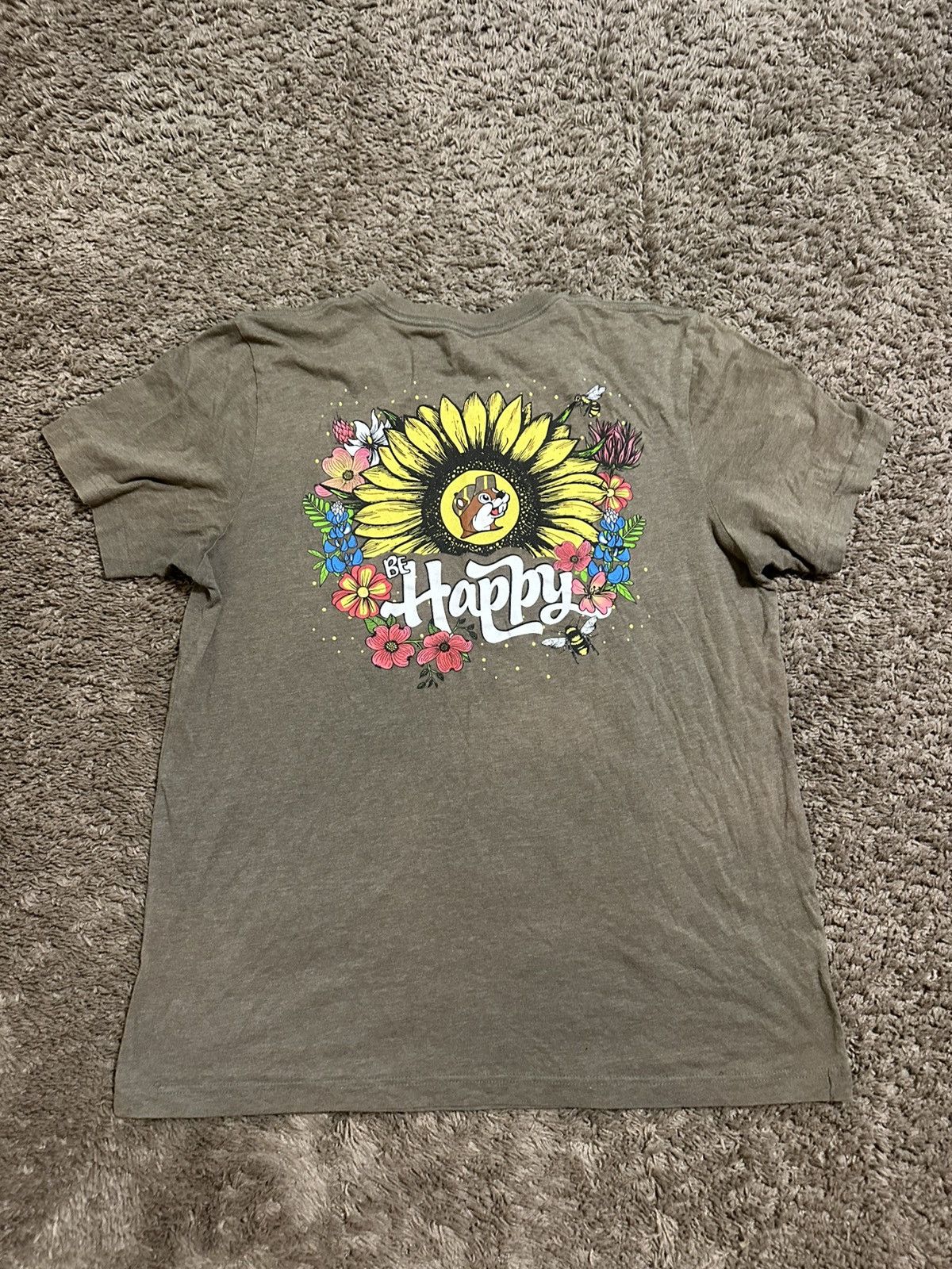 Other Vintage Buc-ee’s be happy” shirt 00s size large Size US L / EU 52-54 / 3 - 1 Thumbnail