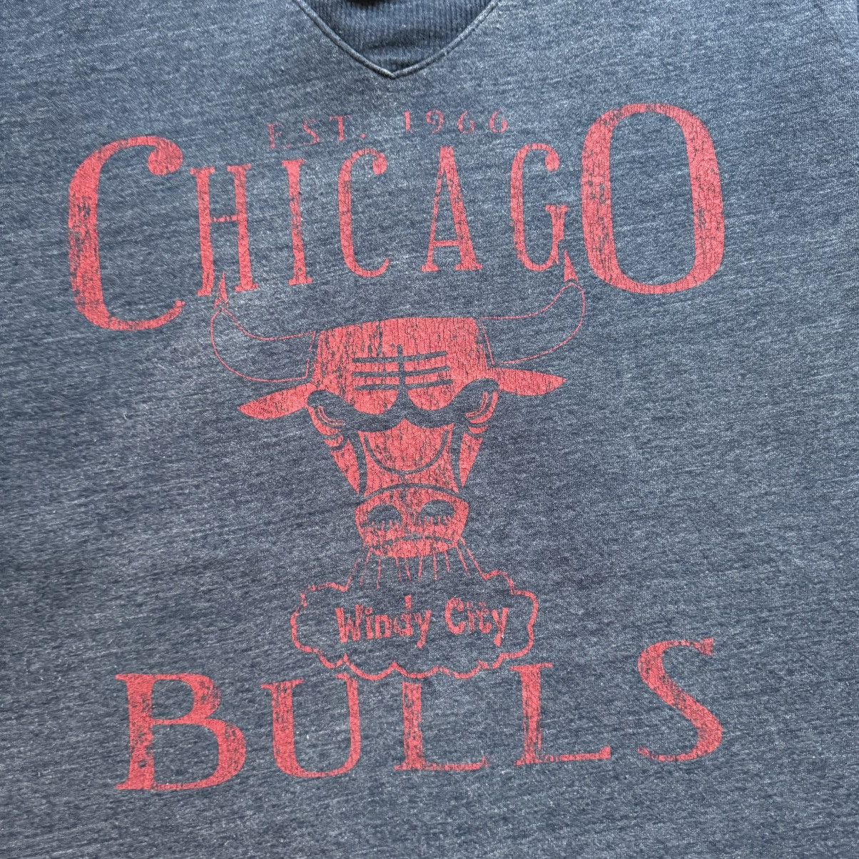 Majestic Vintage 90s Chicago Bulls Distressed Sweatshirt Size US L / EU 52-54 / 3 - 6 Thumbnail