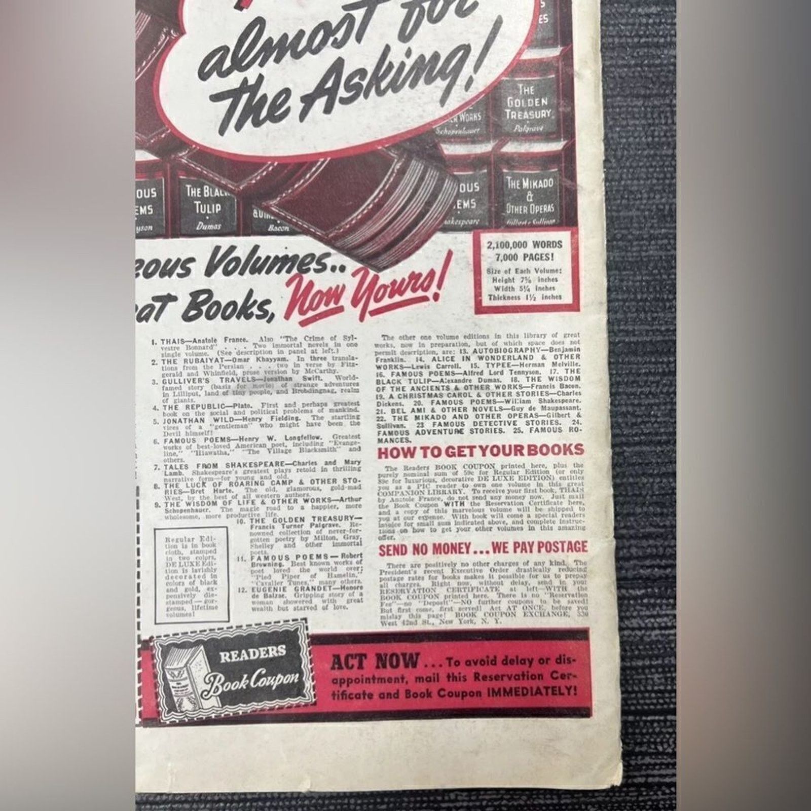 PICARD Vintage PIC Magazine - 1940 - Collectible! Size ONE SIZE - 5 Thumbnail
