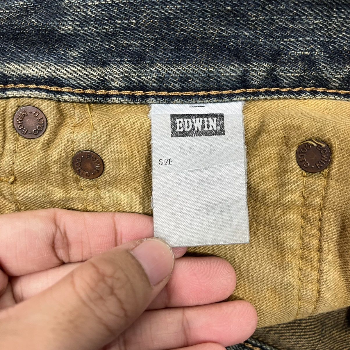 Edwin Vintage Edwin Distressed Selvedge Denim Jeans Size US 28 / EU 44 - 19 Thumbnail
