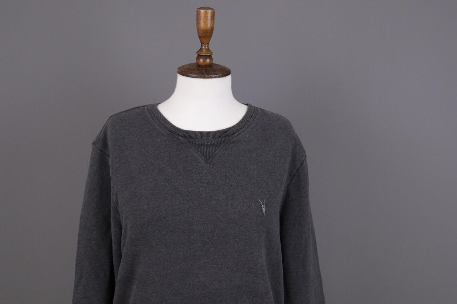 Allsaints AllSaints Wilde Crew Gray Knit Long Sleeve Sweater Size S Size US S / EU 44-46 / 1 - 2 Thumbnail