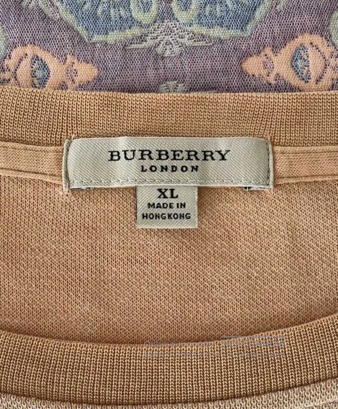 Burberry Burberry Shoulder Scottish Plaid Women's Long Sleeve Top. Size US XL / EU 56 / 4 - 5 Thumbnail