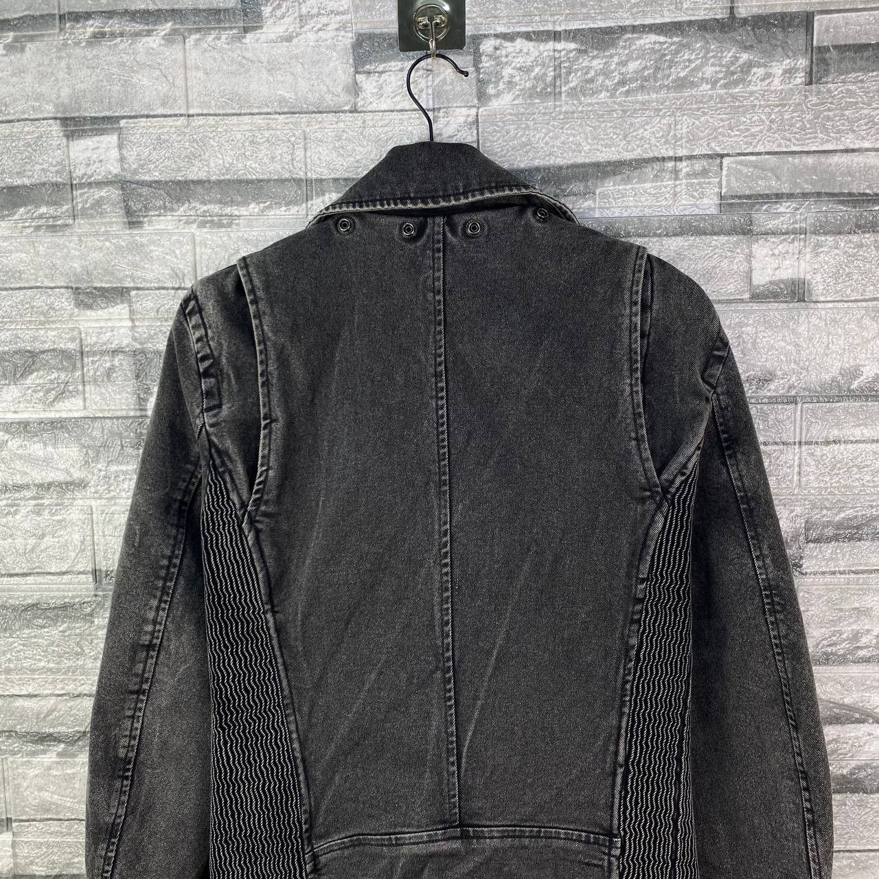 Diesel DIESEL BIKER JACKET FADED BLACK MEDIUM Size US M / EU 48-50 / 2 - 10 Thumbnail