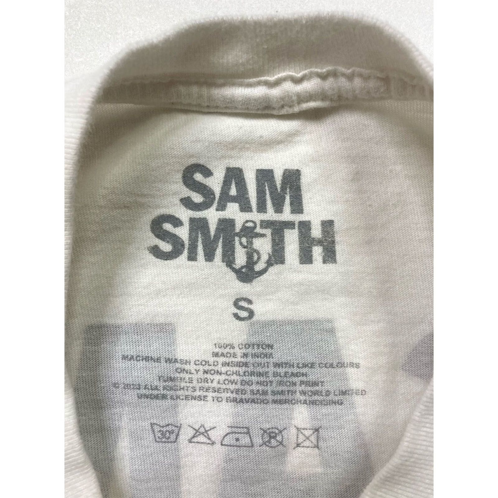 Vintage Sam Hunt T-Shirt Women Small White Short Sleeve Music Shirt Size S / US 4 / IT 40 - 6 Thumbnail