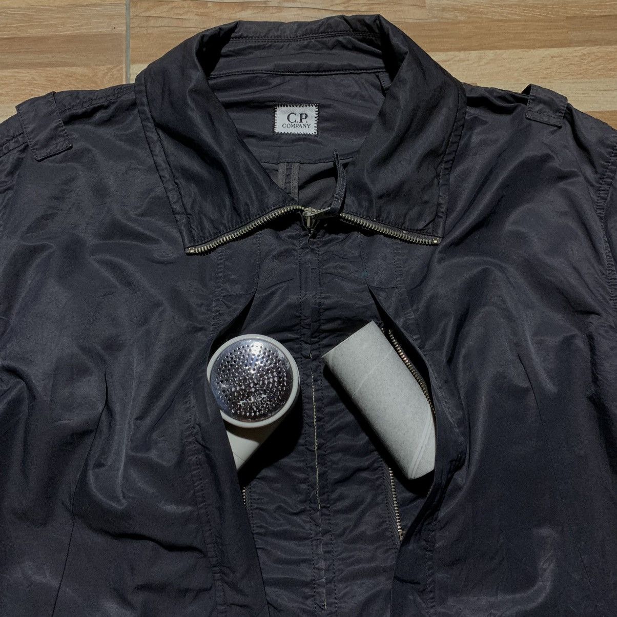 C.P. Company Vintage C.P Company Utility Coated Jacket Size US XL / EU 56 / 4 - 7 Thumbnail