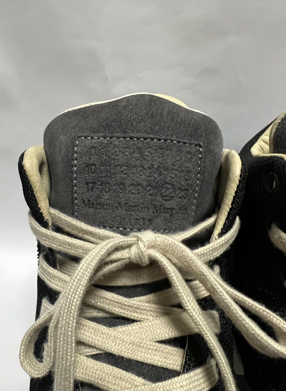 Maison Margiela Maison Margiela - F/W 13’ - High-Top Sneaker Navy Size US 8.5 / EU 41-42 - 11 Thumbnail