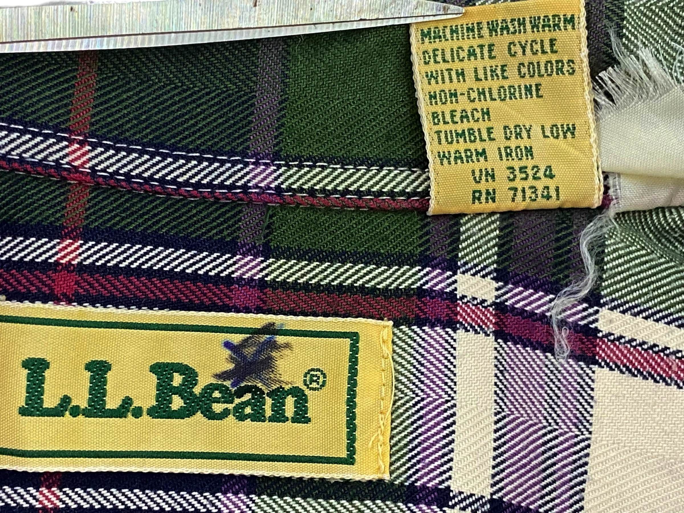 L.L. Bean L Bean Checkered Shirt Size US S / EU 44-46 / 1 - 9 Thumbnail