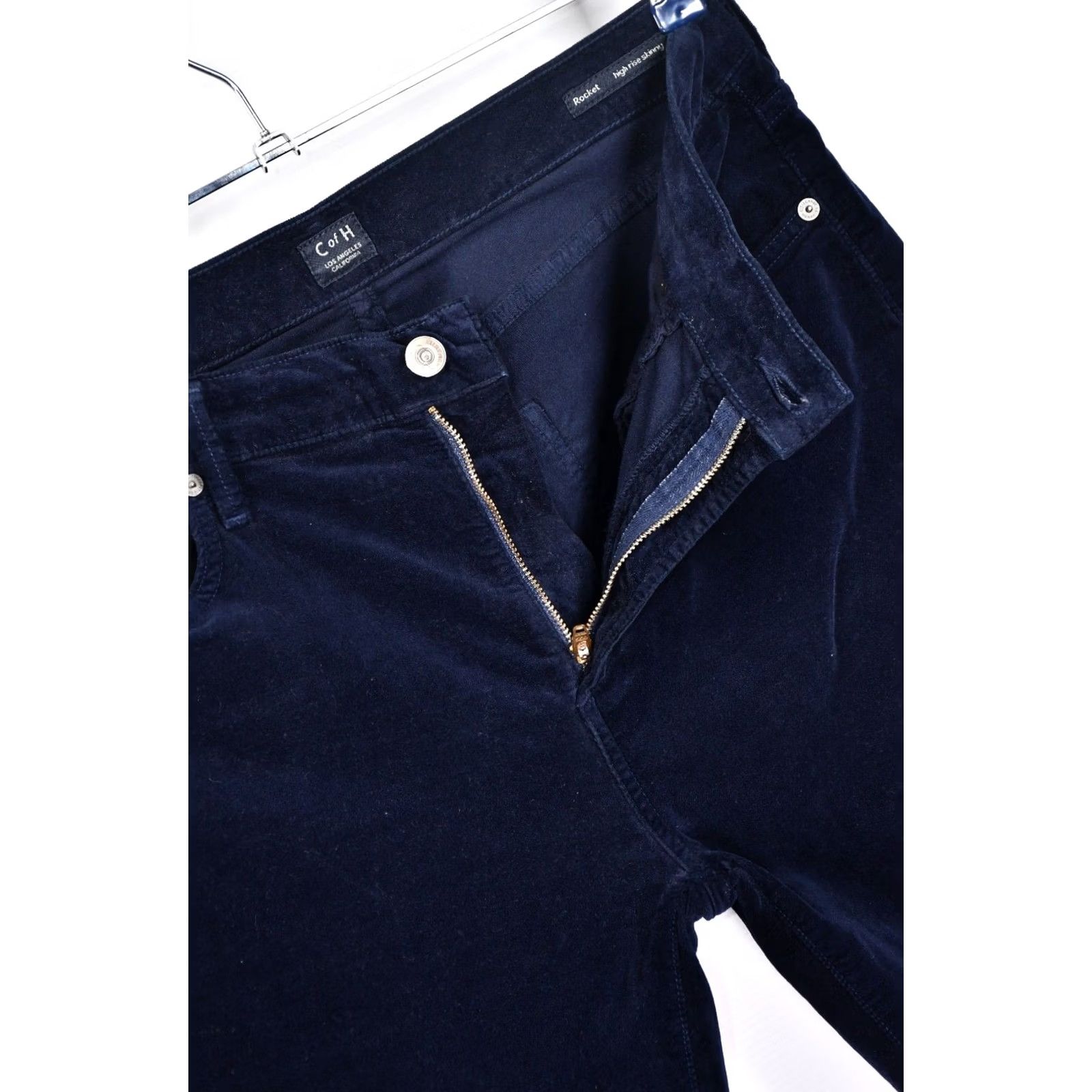 Citizens Of Humanity Citizens of Humanity Rocket High Rise Skinny Jeans Women XS 30 Blue - Regular Rise, 74 cm Inseam, Velvet, 100% Genuine, USA Brand, Vintage No Size ONE SIZE - 7 Thumbnail