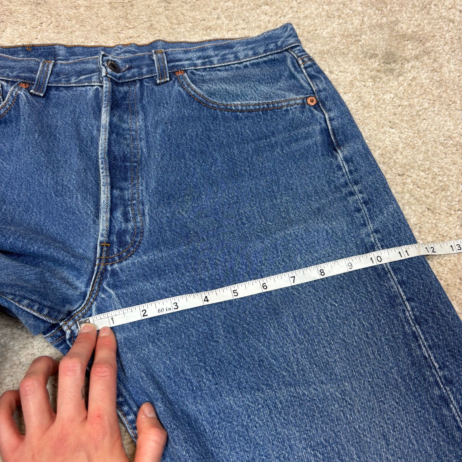 Levi's × Vintage Vintage 80s Levi's 501 Made in USA Jeans 34x32 (32x31) Size US 34 / EU 50 - 7 Thumbnail