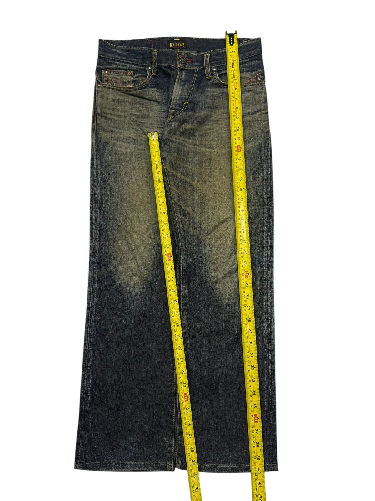 Edwin Vintage Edwin Blue Trip BTJ03 Japanese Denim Jeans | W32 Size US 32 / EU 48 - 15 Thumbnail