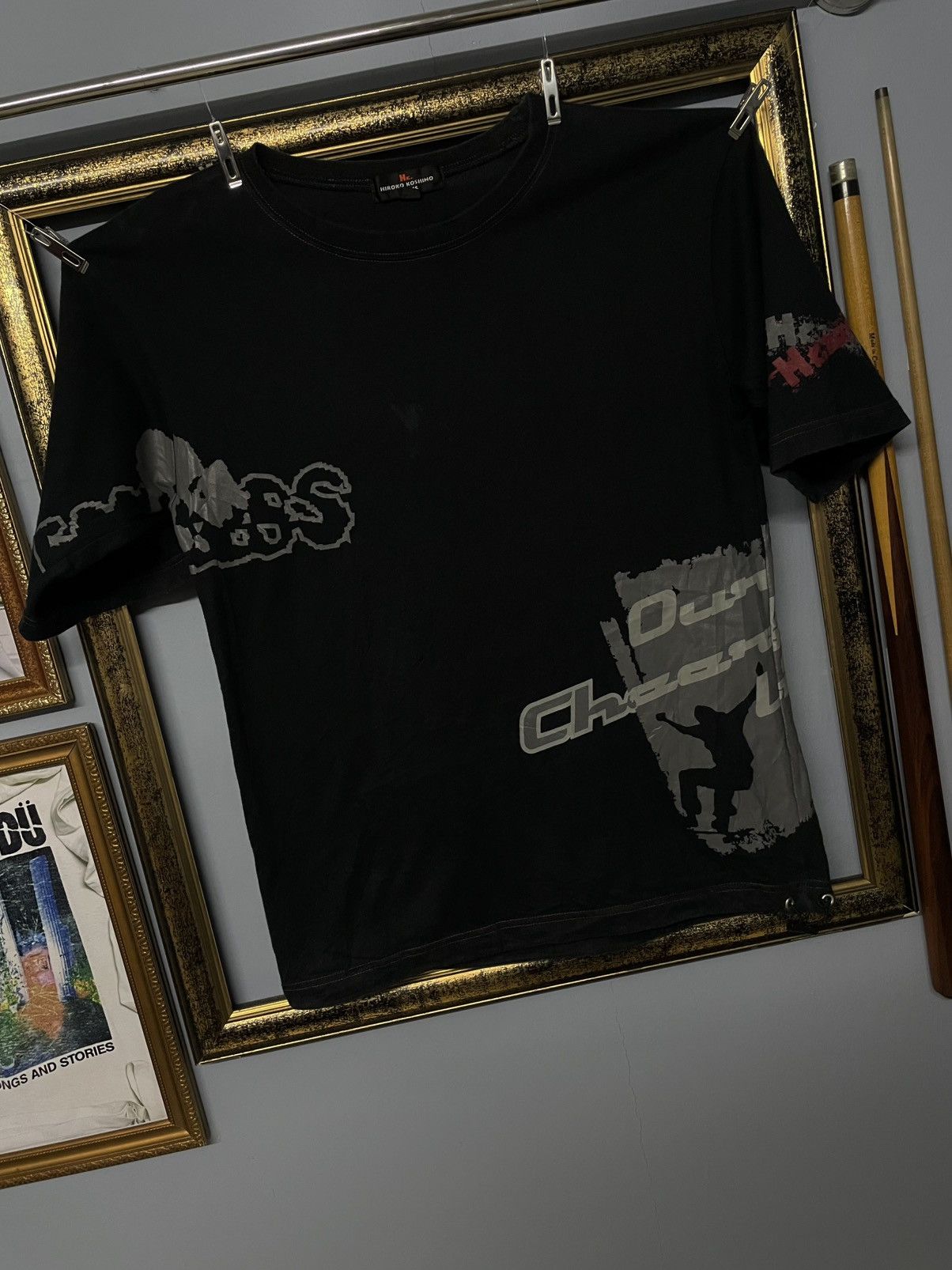 Designer × Japanese Brand × Vintage Vintage 1990s Japan Designer Hiroko Koshino Skate Life Tee Size US M / EU 48-50 / 2 - 2 Thumbnail