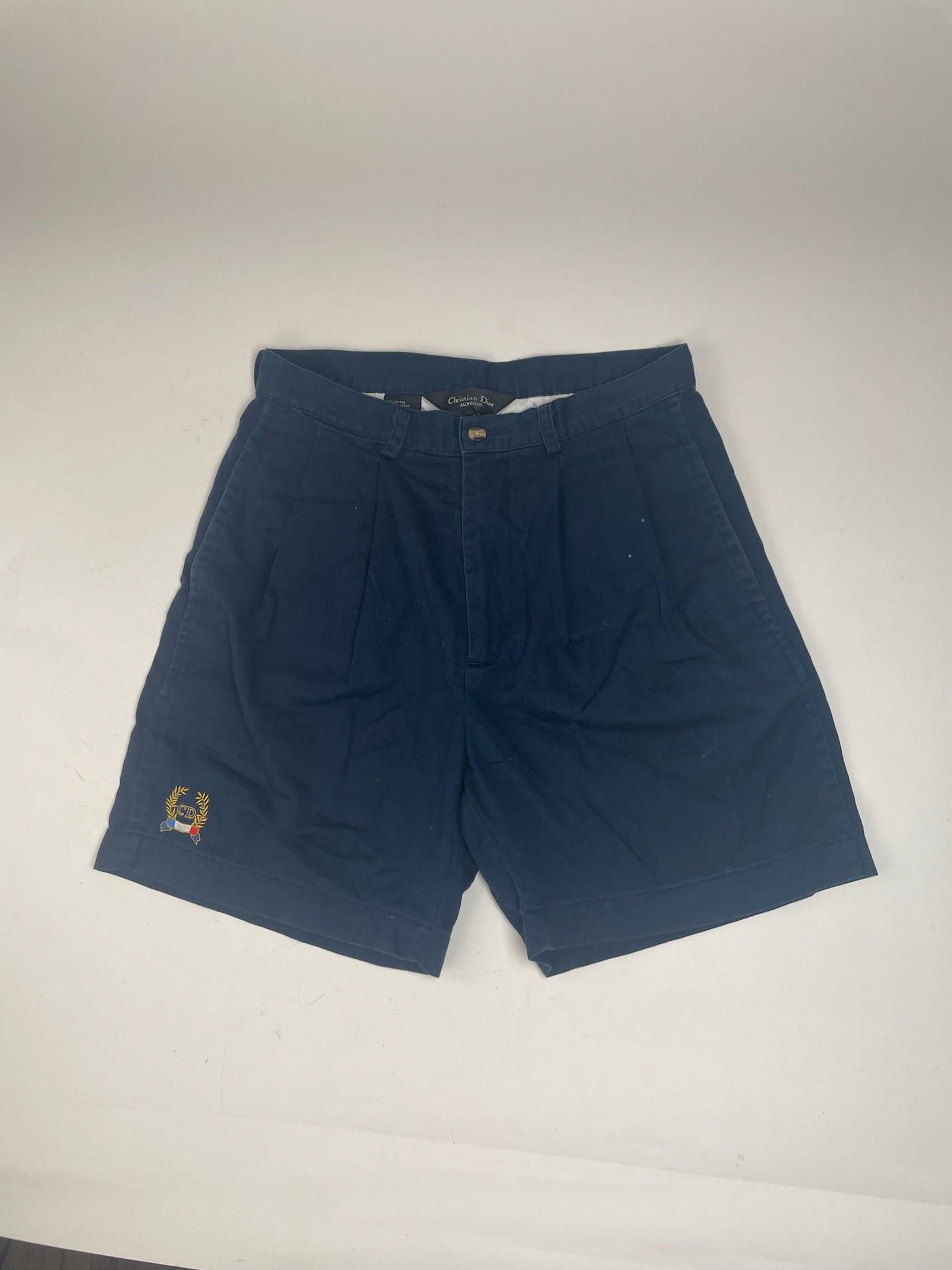 Dior Vintage Canvas Shorts navy 38/M Size ONE SIZE - 1 Thumbnail