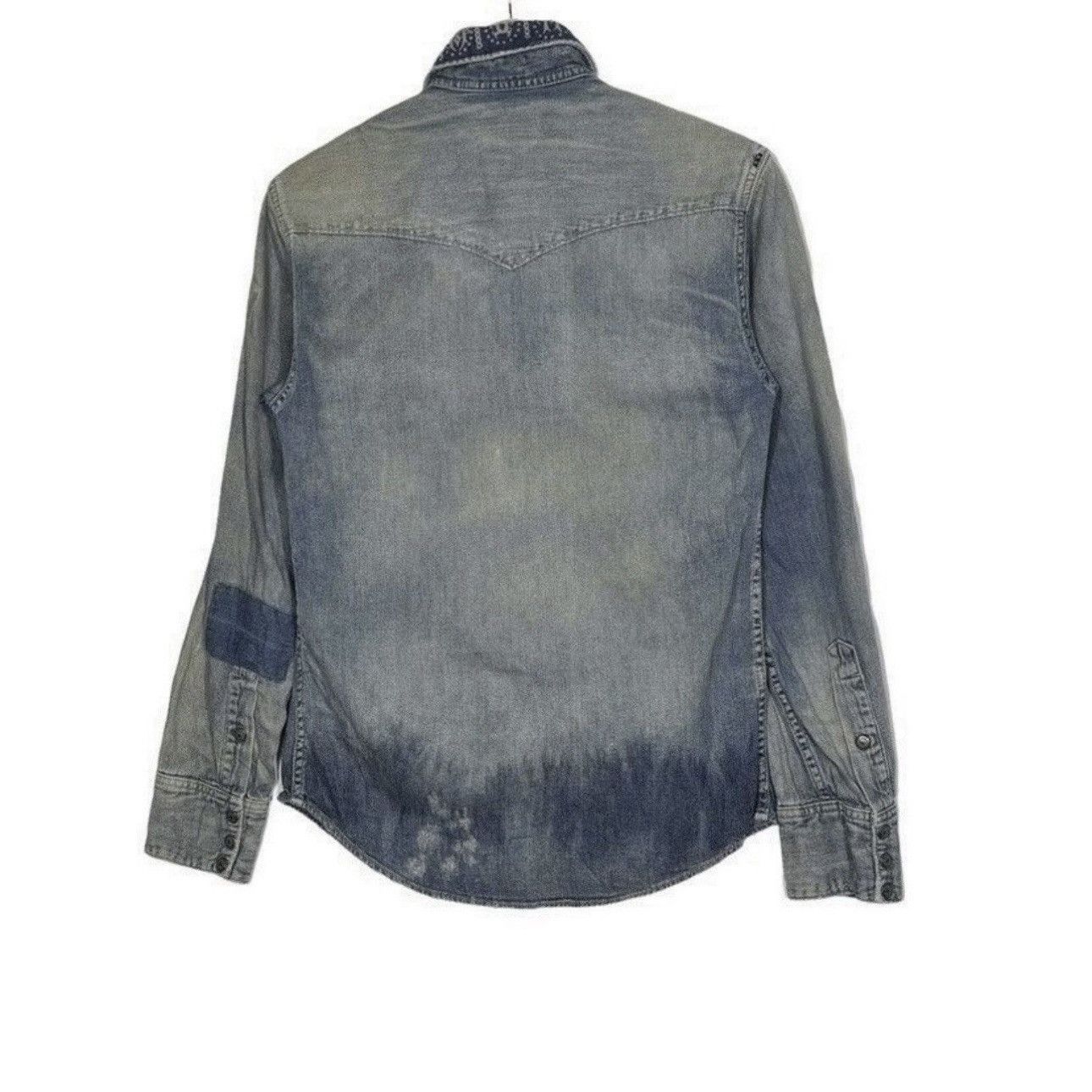 Blue Blue Japan blue blue japan flannel patchwork denim nice design Size US M / EU 48-50 / 2 - 2 Thumbnail
