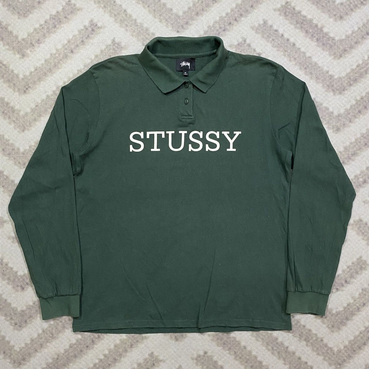 DENIM TEARS × Stussy Stussy x Denim Tears Pique Polo | Grailed