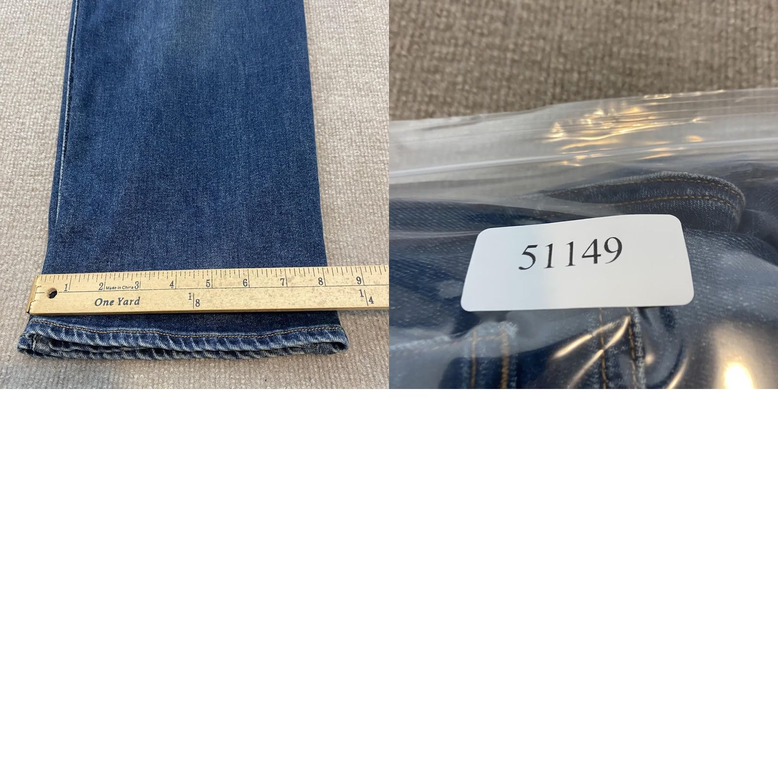 Vintage Joes Jeans Brixton Jeans Mens 40x32 Blue Medium Wash Slim Straight Stretch Denim Boy Boy? Size US 40 / EU 56 - 9 Thumbnail