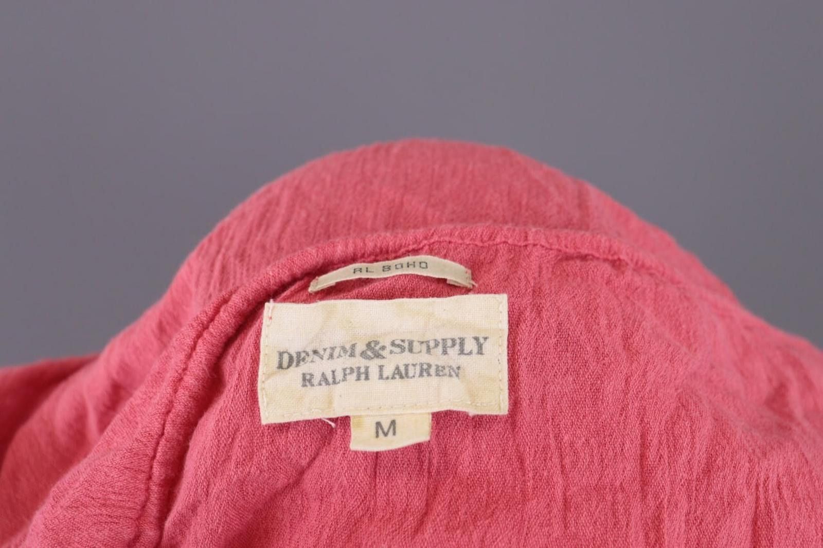 Denim & Supply Ralph Lauren Denim & Supply Ralph Lauren Drawstring Top Shirt Size M Size M / US 6-8 / IT 42-44 - 12 Thumbnail