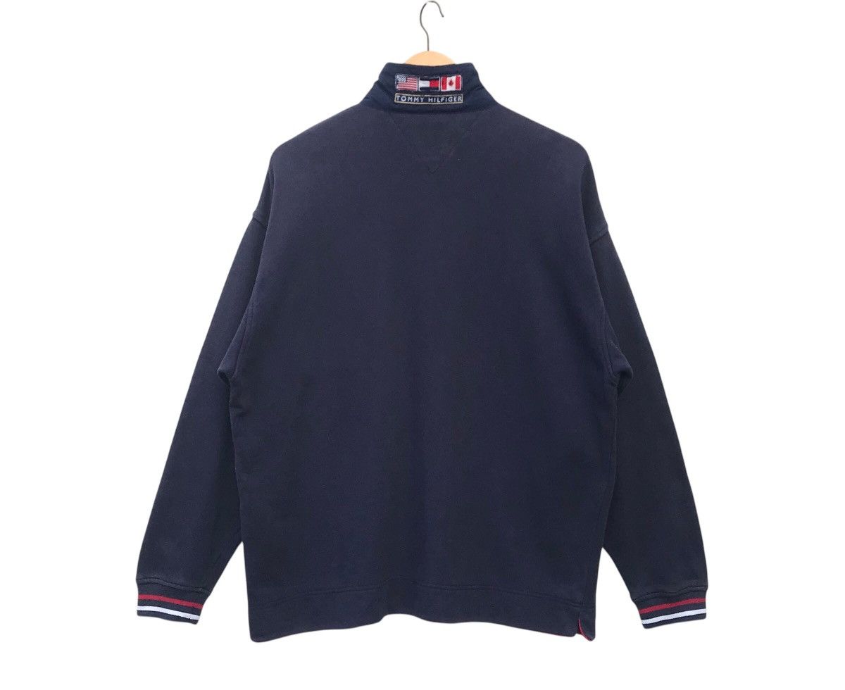 Tommy Hilfiger Vintage Faded Tommy Hilfiger Usa Flag Athletics Sweatshirt Size US L / EU 52-54 / 3 - 8 Thumbnail