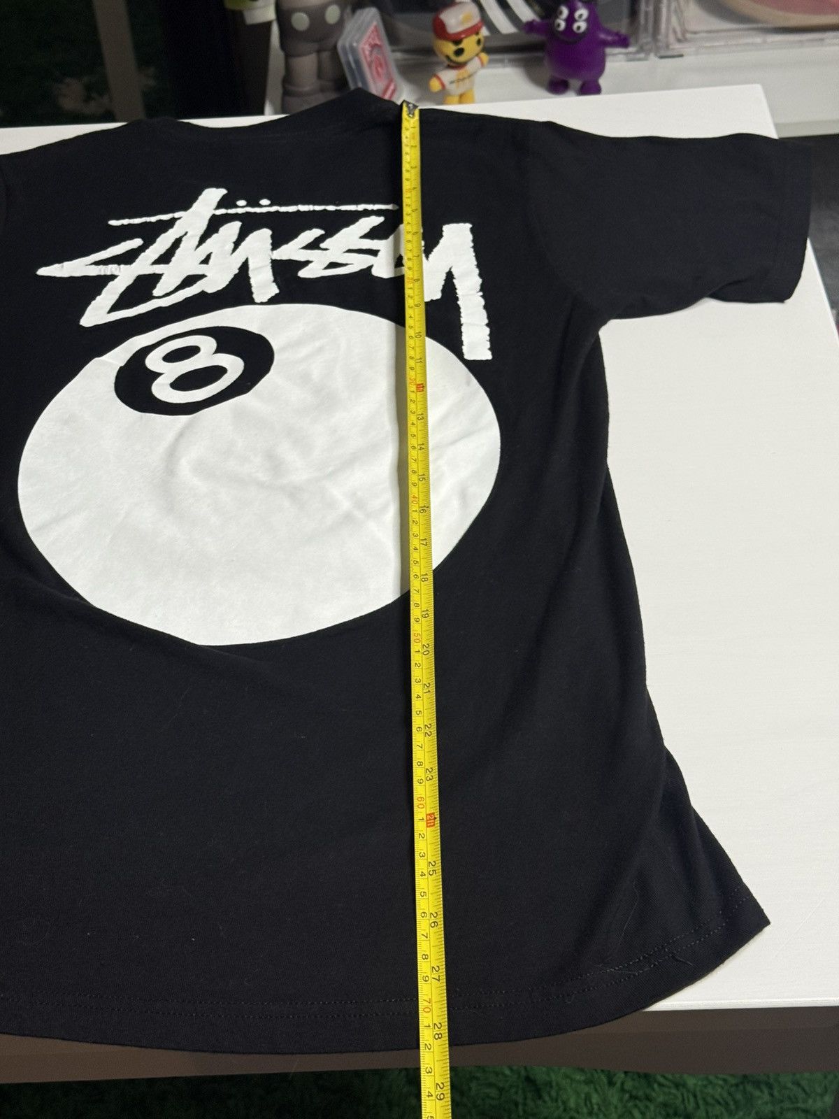 Stussy Stussy 8-Ball Logo Tee “Black” [M] PREOWNED Size US M / EU 48-50 / 2 - 8 Thumbnail