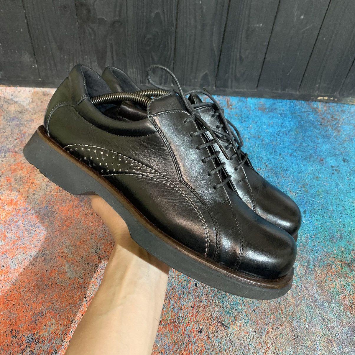 image of Avant Garde x Lloyd Shoes Lloyd Leather Extra Light Shoes Size 9, 28.5 Cm Mm Style in Black, Men's