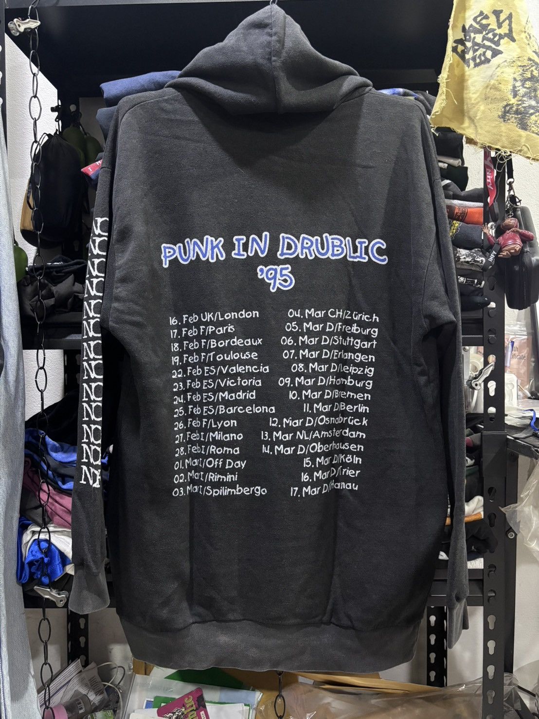 Band Tees Vintage Nofx Punk In Drublic 1995 Tour Size US XL / EU 56 / 4 - 5 Thumbnail