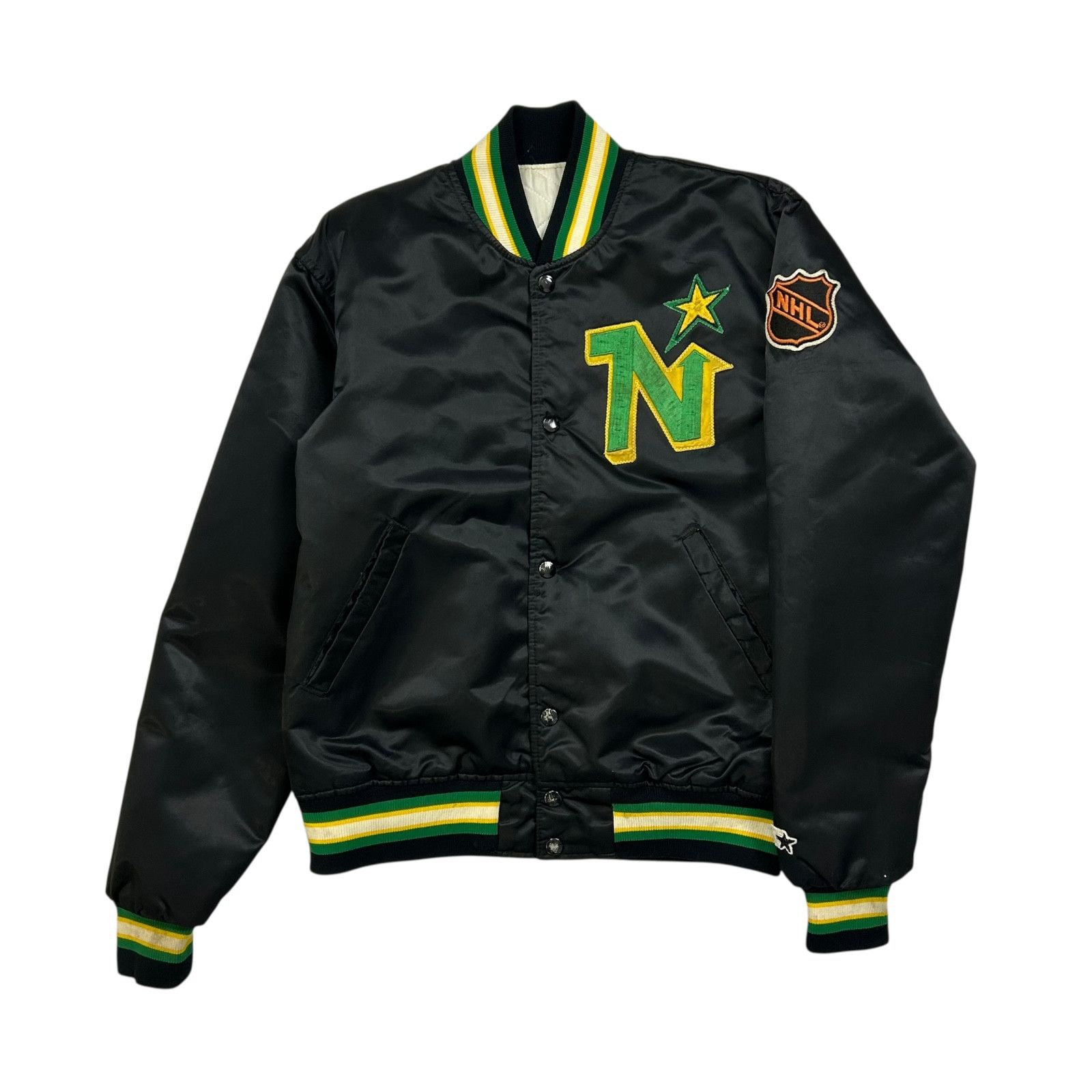 NFL VTG 90s NHL MINNESOTA NORTH STARS STARTER SATIN JACKET Size US M / EU 48-50 / 2 - 1 Thumbnail