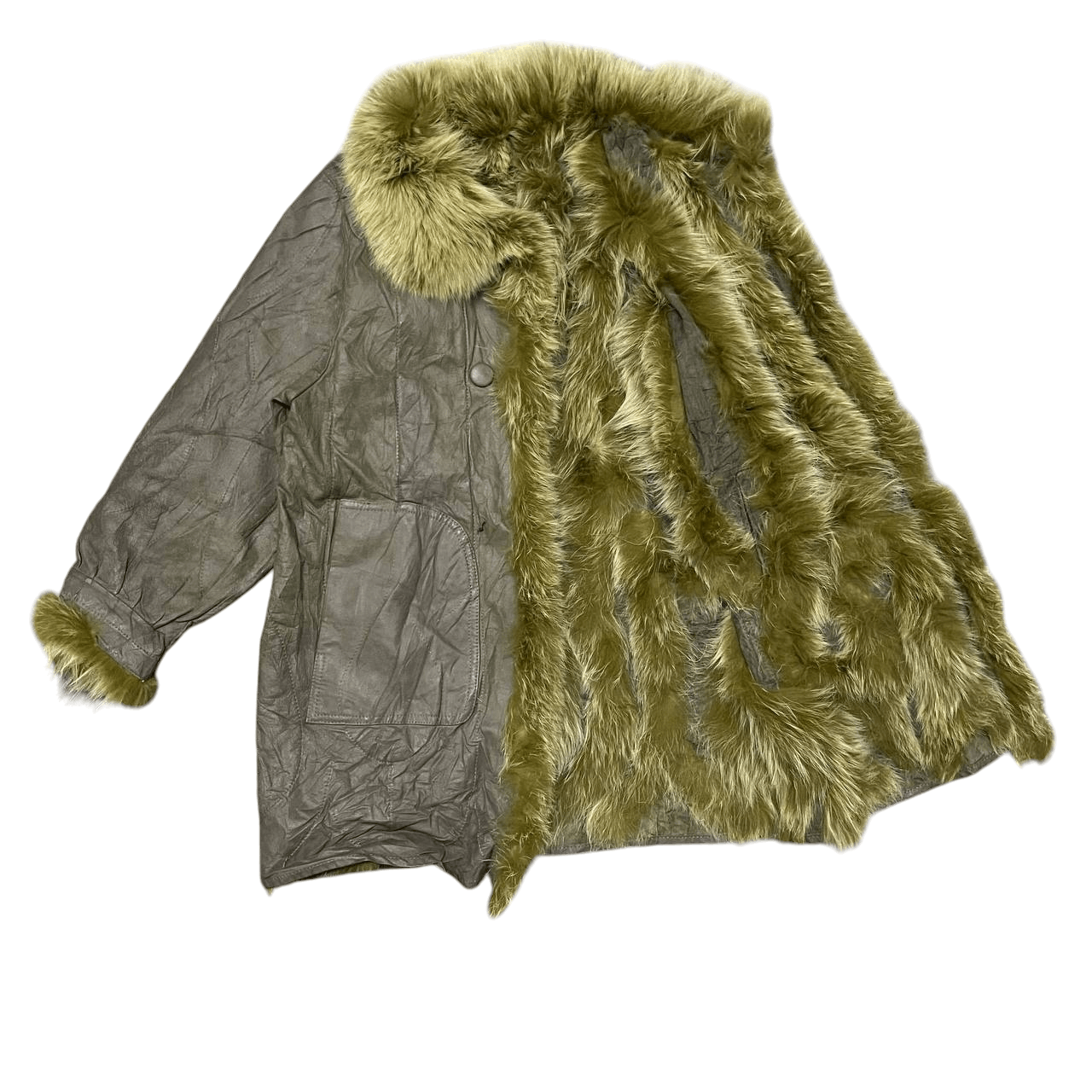 Hysteric Glamour Vintage Fox Fur Leather Jacket Reversible Rare Size US M / EU 48-50 / 2 - 2 Thumbnail