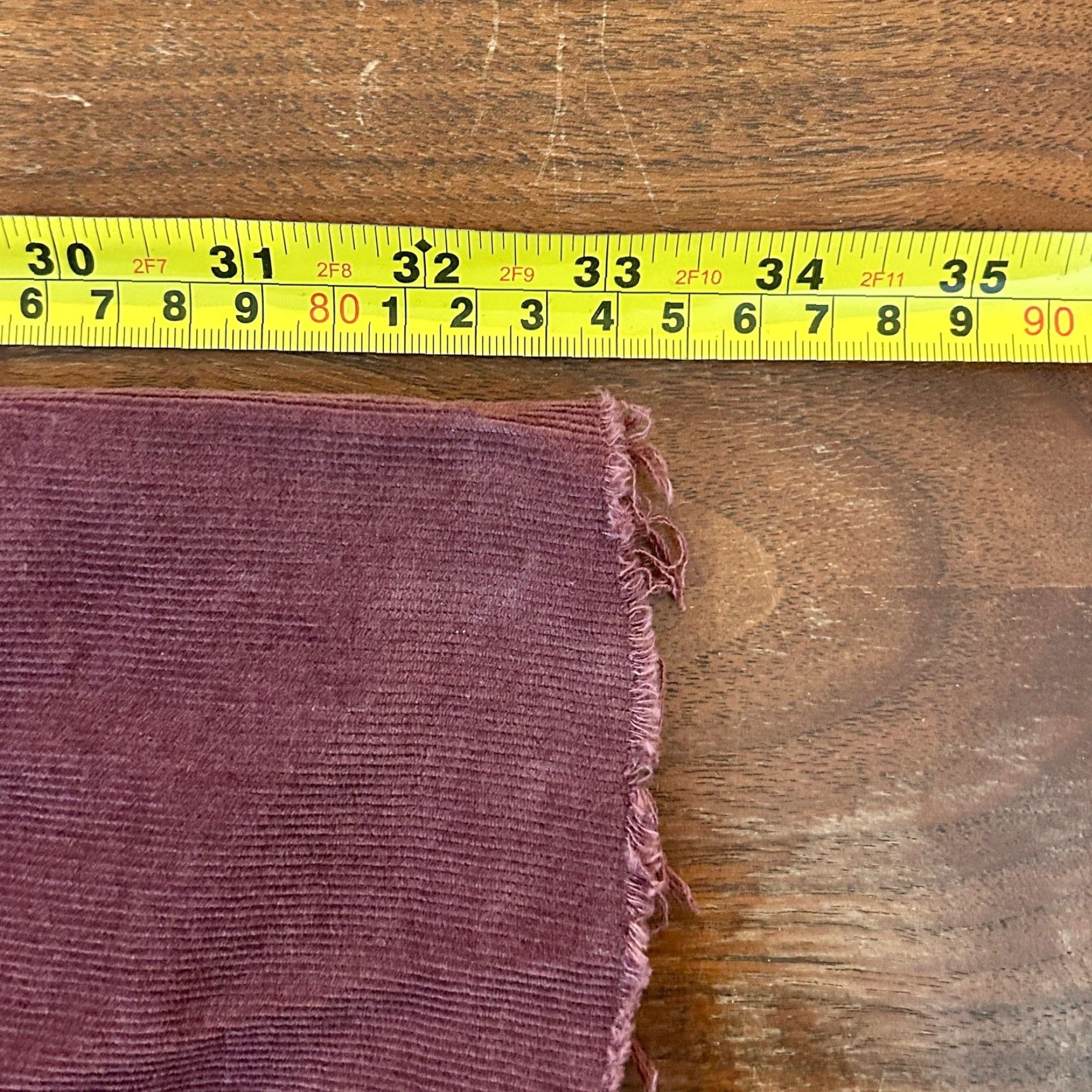 Free People Free People Pants Womens 27 Red Burgundy Corduroy Flared Boho Retro Size 27" / US 4 / IT 40 - 5 Thumbnail