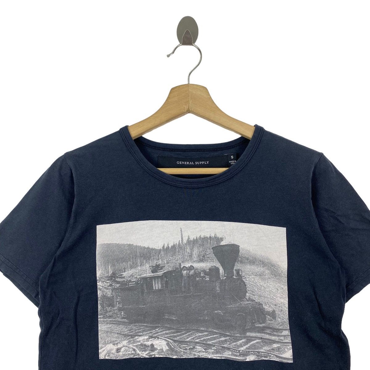 GENERAL SUPPLY Usa Brand Steam Train Print by Darius Kinsey