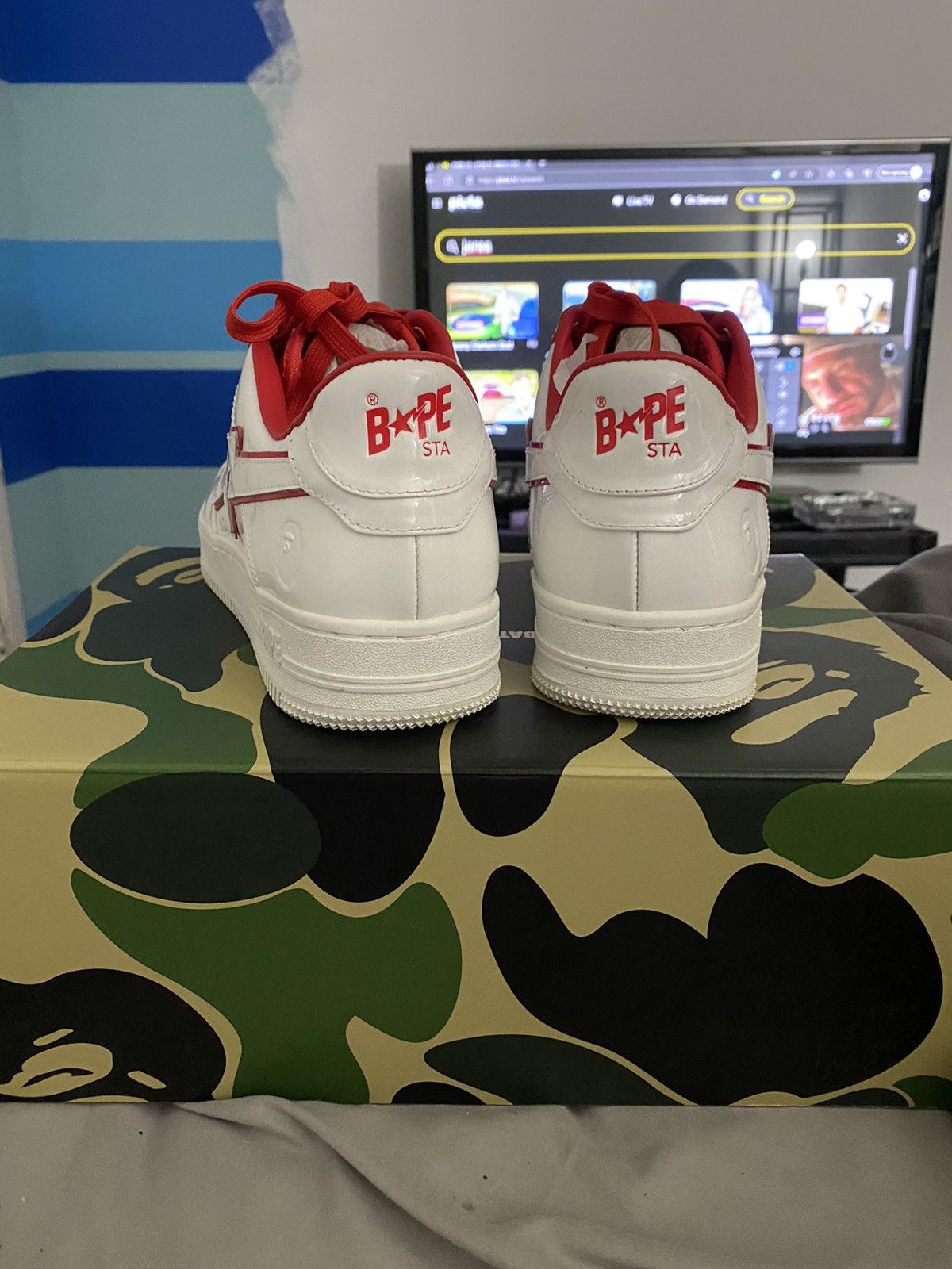 Bape BAPESTA #8 M1 (2023) Size US 10 / EU 43 - 4 Thumbnail