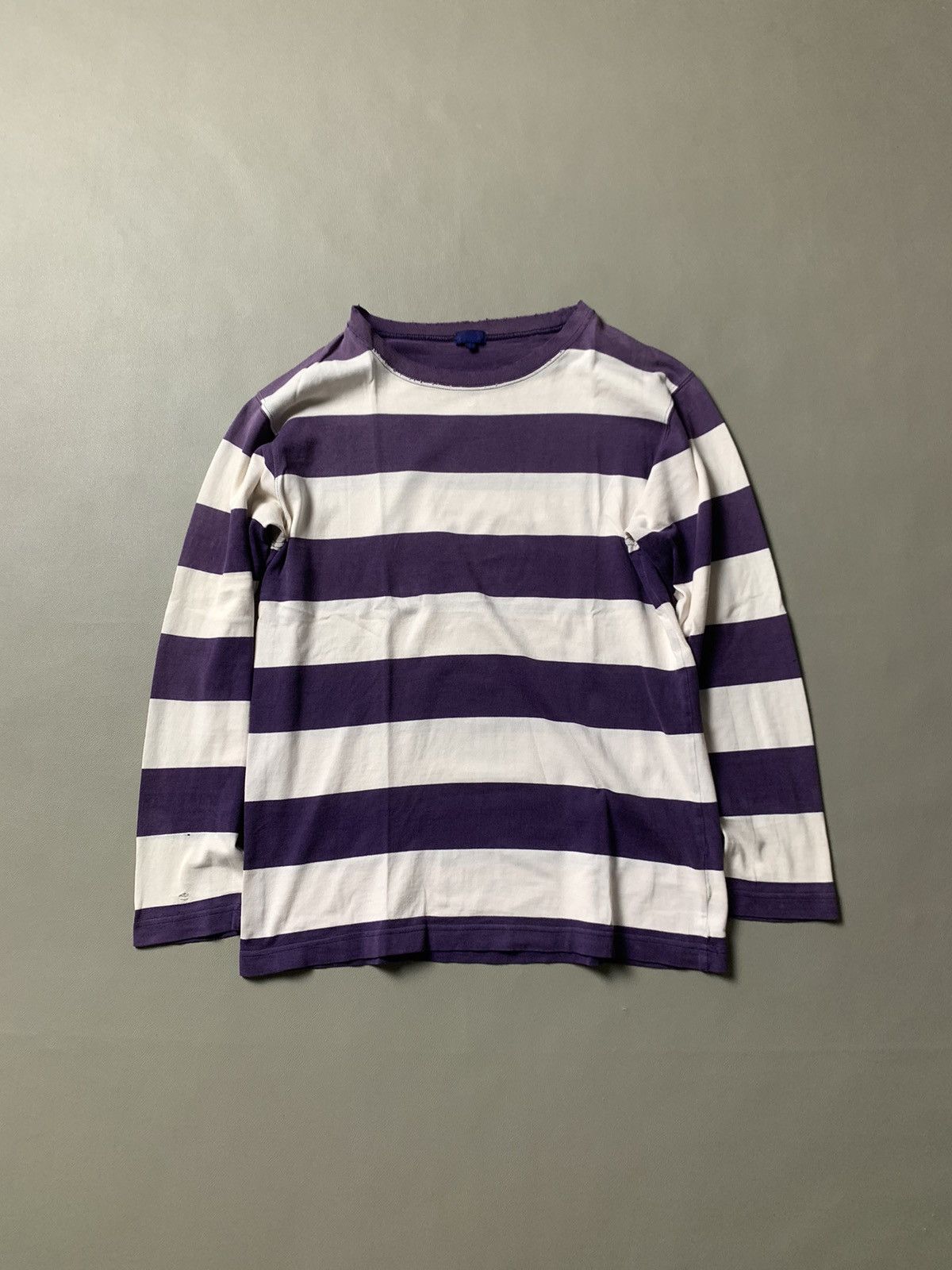 Beams Plus × If Six Was Nine × Le Grande Bleu (L.G.B.) Vintage Beams Distressed Longsleeve Size US M / EU 48-50 / 2 - 1 Thumbnail