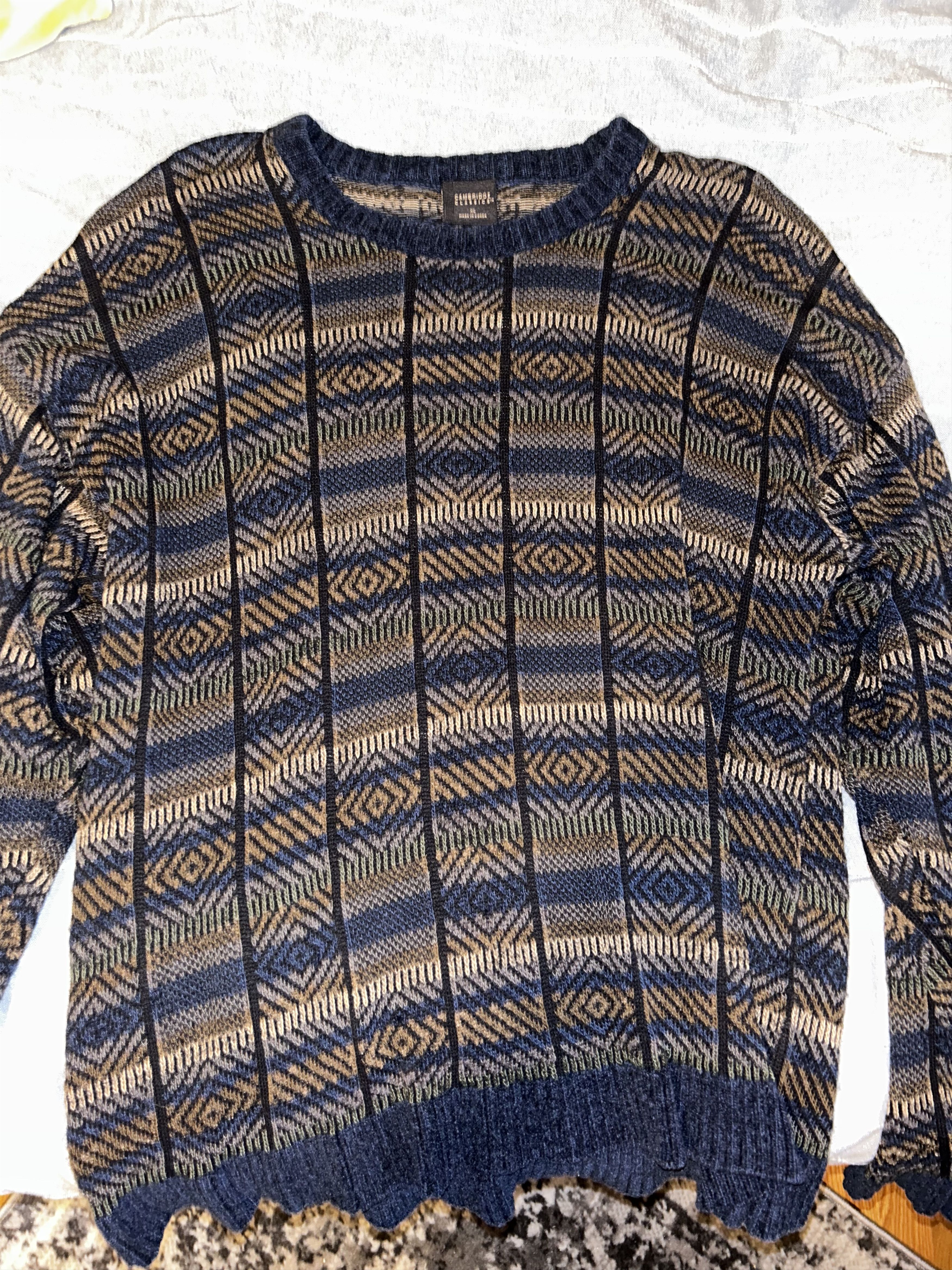 Vintage Vintage Knit Sweater Size US XL / EU 56 / 4 - 1 Thumbnail