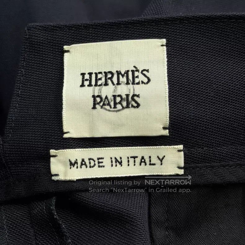 Hermes Hermes Dark Blue Ankle Pants Size 24" / US 00 / IT 34 - 5 Thumbnail