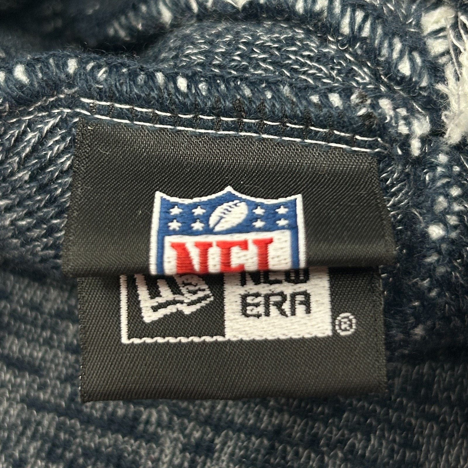 New Era Seattle Seahawks Cuffed Pom Pom Beanie Toque Winter Hat NFL Size ONE SIZE - 8 Thumbnail