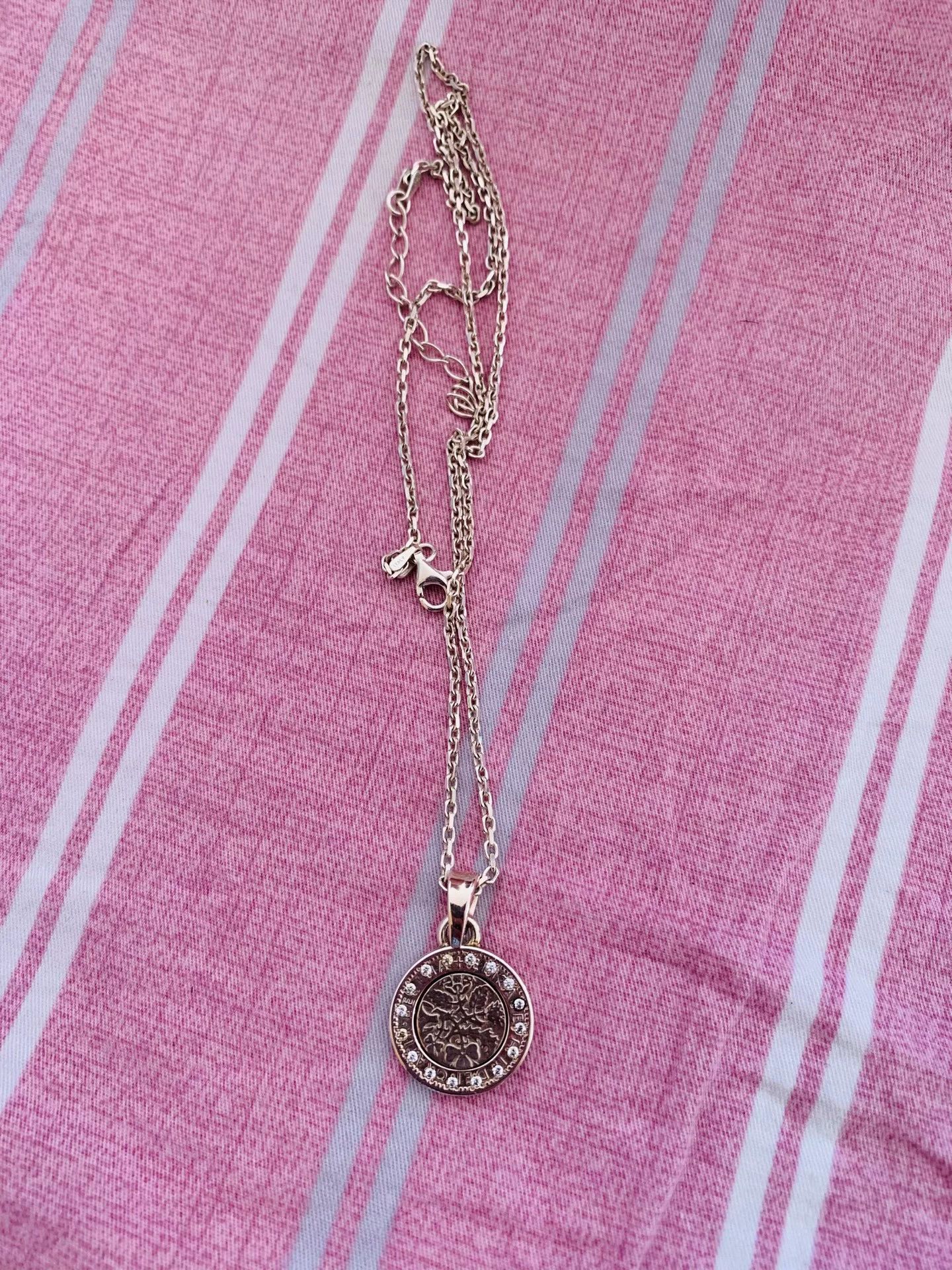AQUA AQUA SILVER Adjustable Unisex Necklace Size ONE SIZE - 1 Thumbnail