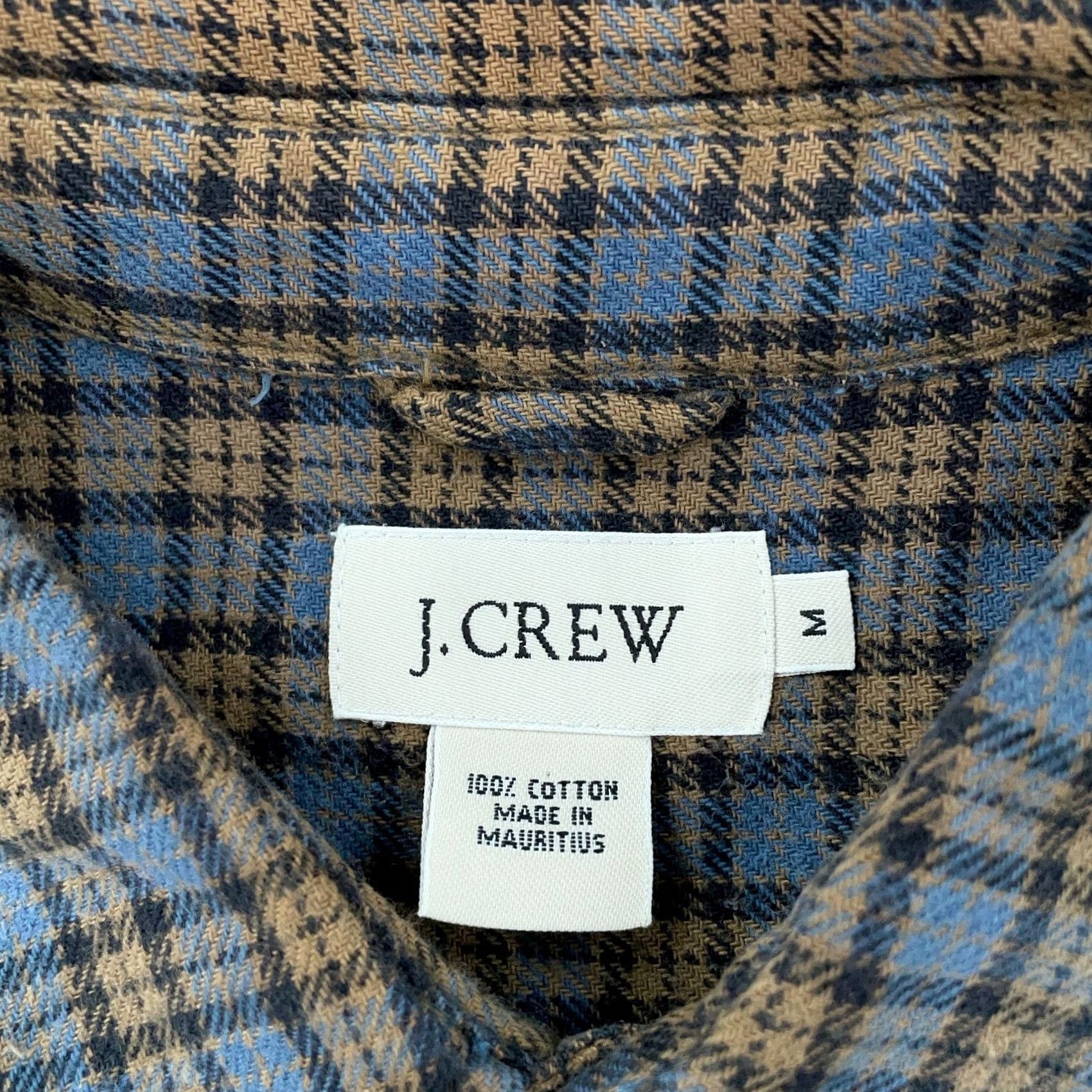 J.Crew J.CREW Flannel Shirt Mens M Multi Plaid Long Sleeve Regular Button-Down Collared Shirt Size US M / EU 48-50 / 2 - 3 Thumbnail