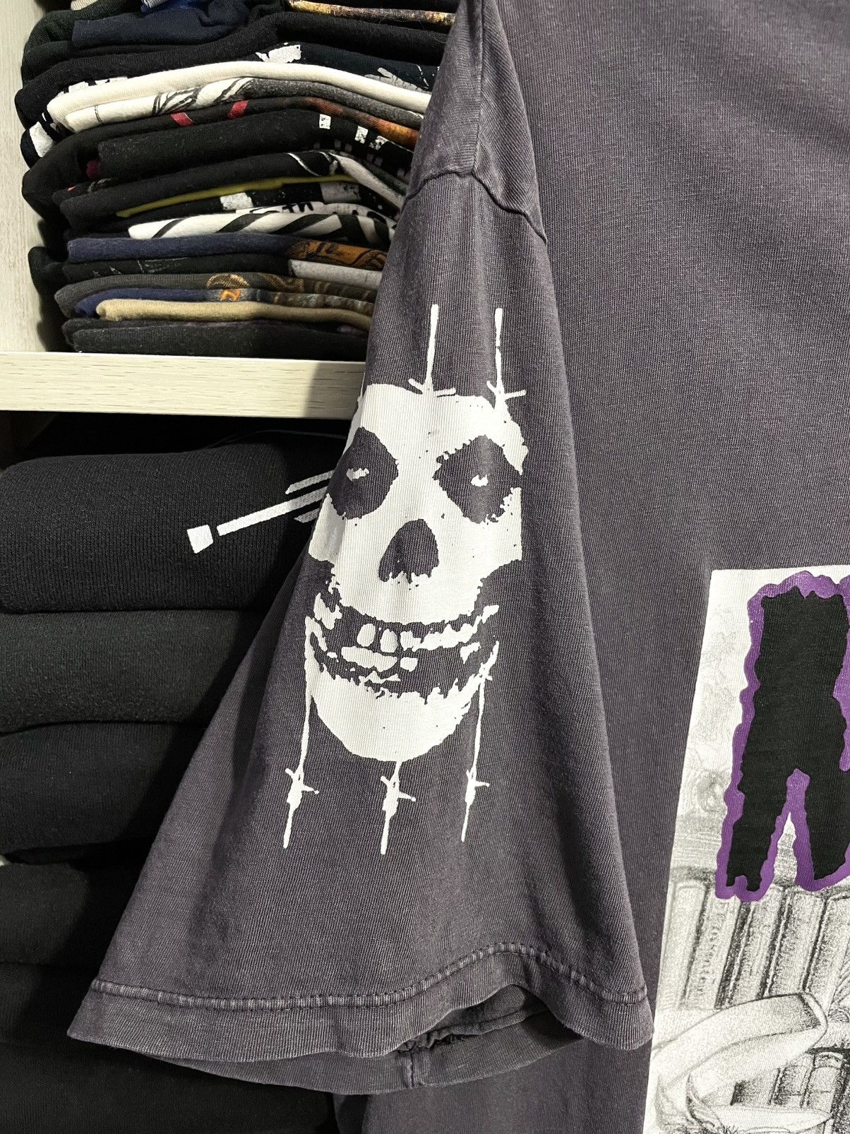 Band Tees Misfits Die, Die My Darling Crimson Ghost Punk Band T-Shirt Size US XL / EU 56 / 4 - 7 Thumbnail