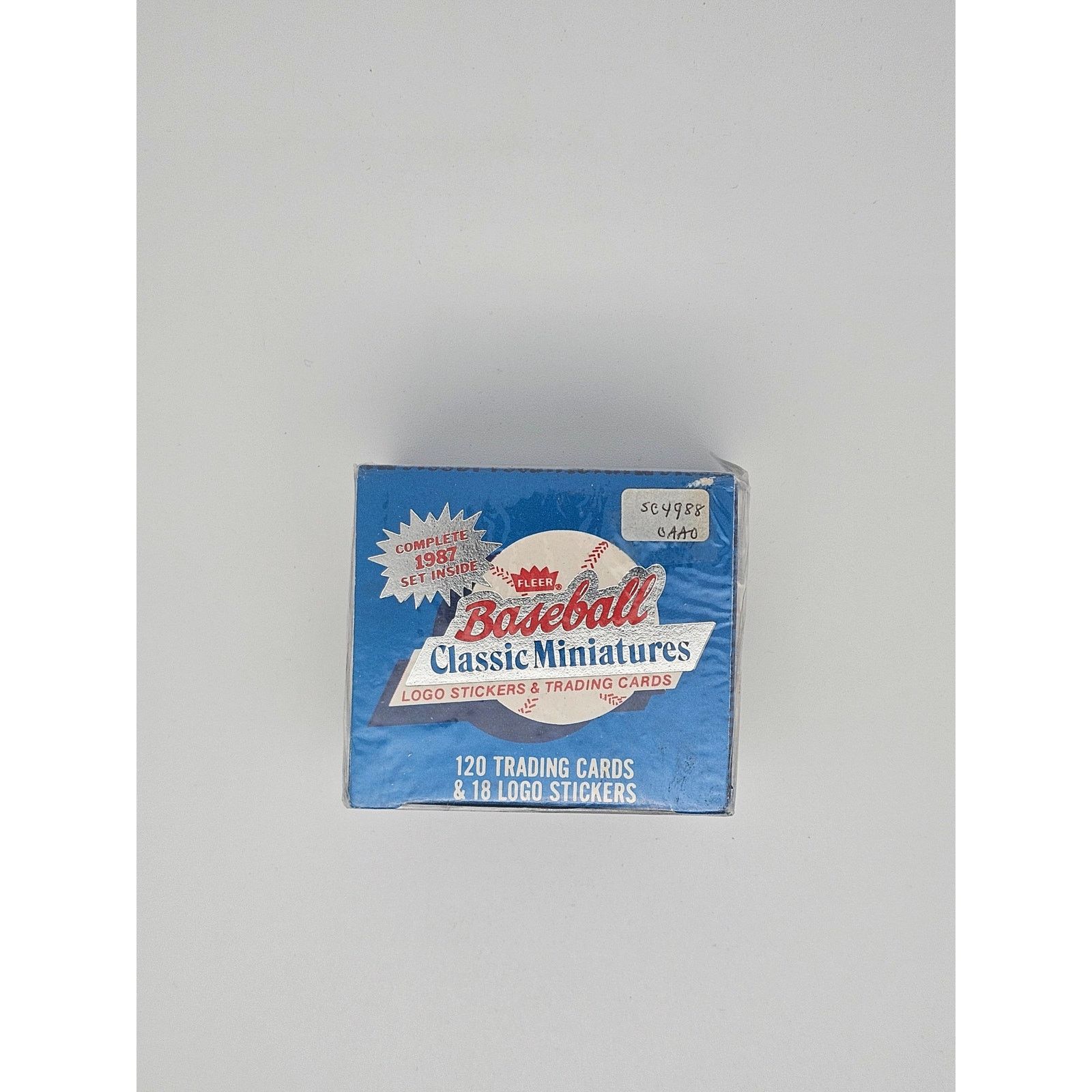 MLB Vintage Sealed Card Lot 1987 & 1988 Fleer Classic Miniatures Size ONE SIZE - 2 Thumbnail