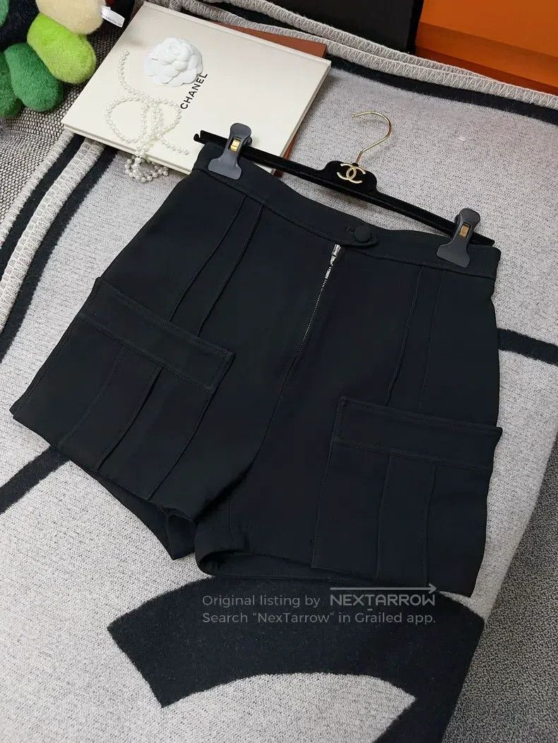 Louis Vuitton Louis Vuitton Black cargo shorts Size 37" - 3 Thumbnail