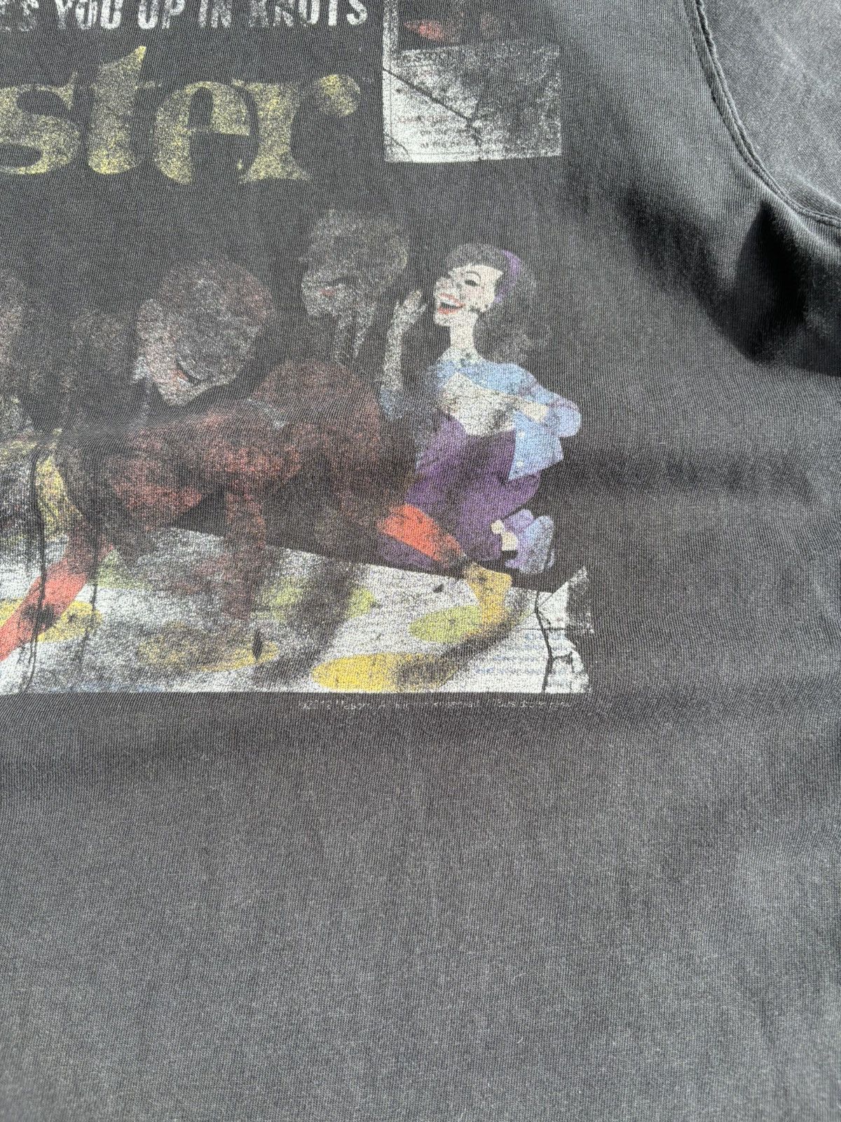 Japanese Brand × Vintage Crazy 90s Twister Promo Boardgame Distressed Faded Tee Size US M / EU 48-50 / 2 - 3 Thumbnail