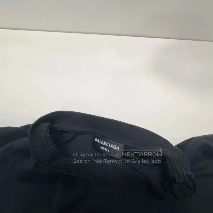 Balenciaga Balenciaga FW22 Logo Black Short Sleeve T. Size US XS / EU 42 / 0 - 6 Thumbnail