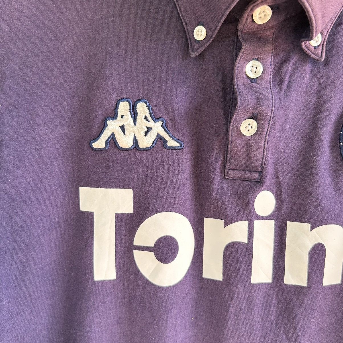 Kappa Vintage Kappa Golf Torino Faded Dark Blue Long Sleeve Shirt Size US S / EU 44-46 / 1 - 4 Thumbnail