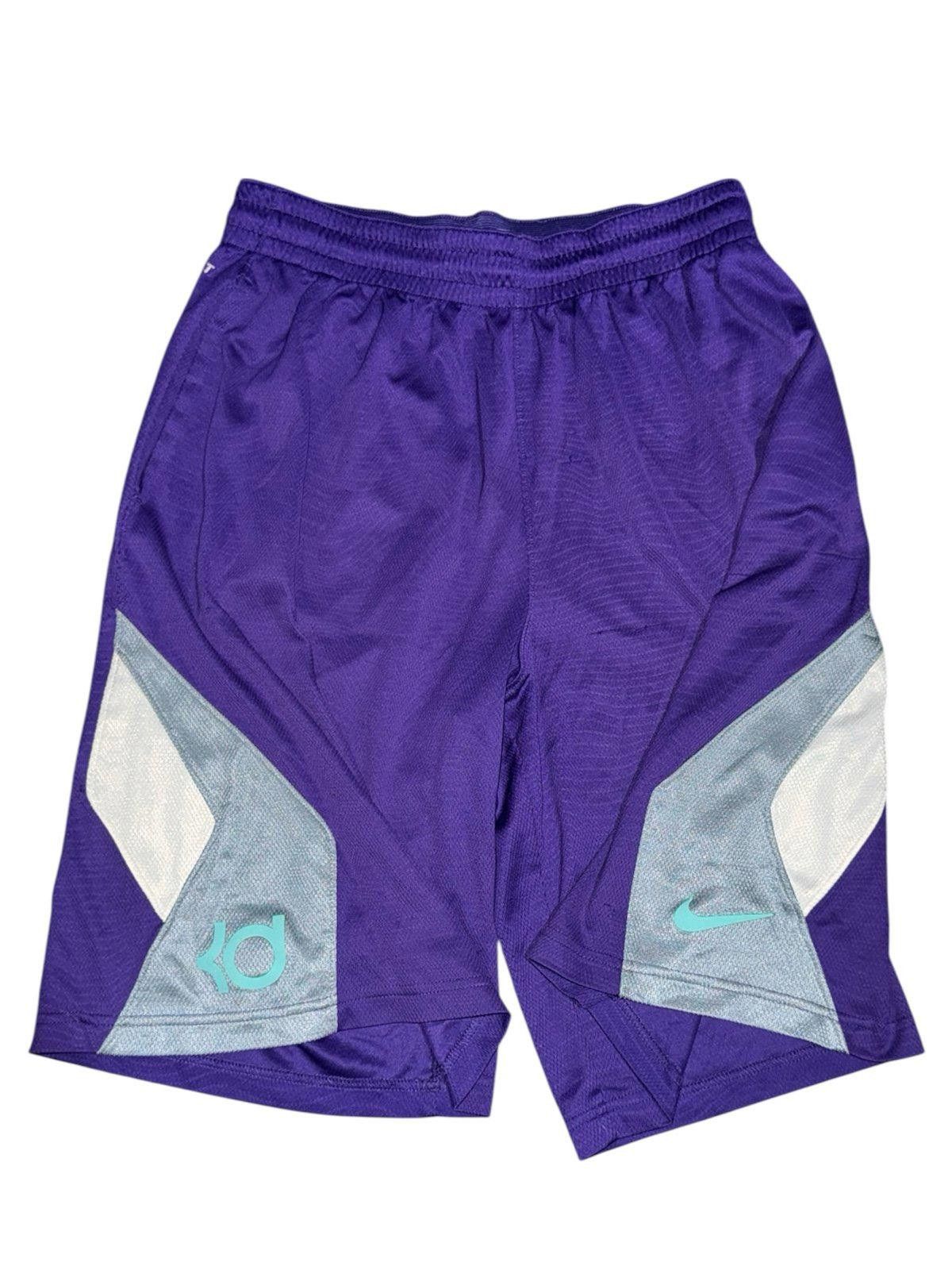 Nike Y2K Nike KD Mesh Basketball Hoop Shorts Purple Rare Sz M Size US 32 / EU 48 - 1 Thumbnail
