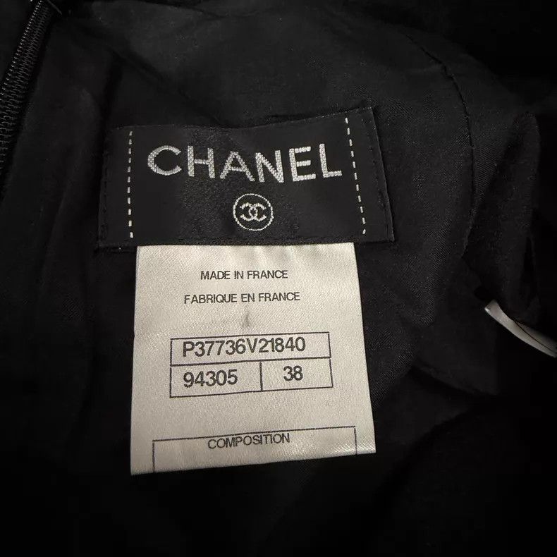 Chanel Chanel Black skirt Size 25" / US 0 / IT 36 - 2 Thumbnail