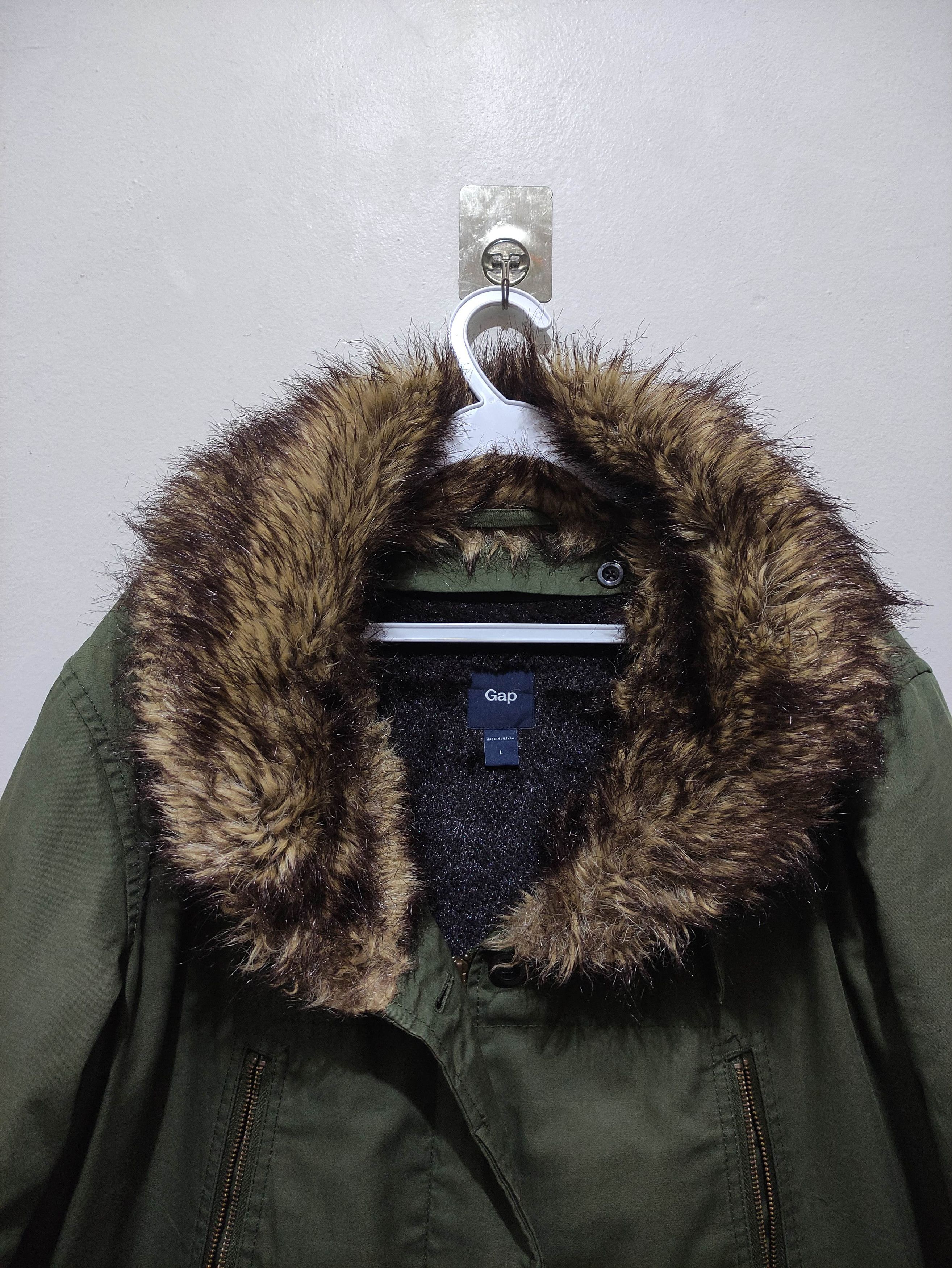Gap Gap Faux Fur Fleece Lined Jacket lgb styled Size US L / EU 52-54 / 3 - 6 Thumbnail