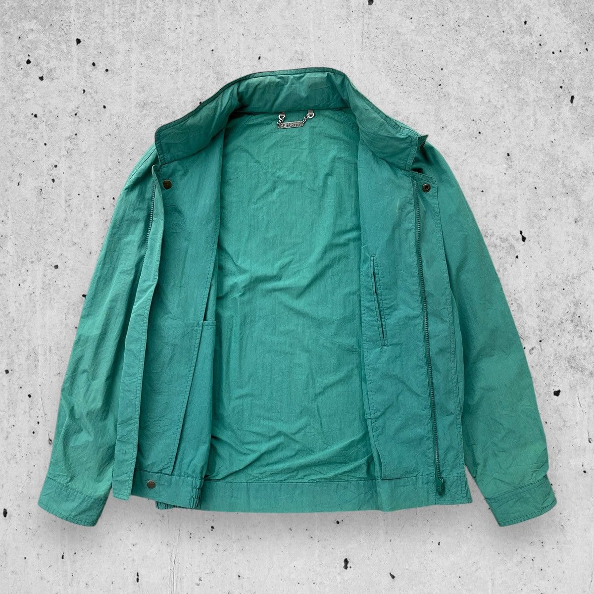 Burberry × Burberry Prorsum × Vintage 🔥Vintage Burberrys Logo Bomber Jacket With Hidden Hoodie Size US M / EU 48-50 / 2 - 3 Thumbnail
