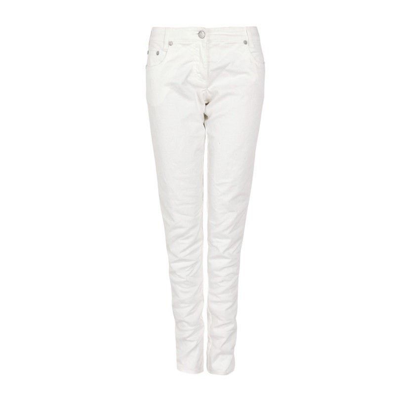 Dior Dior White High-Waist Slim-Fit Pants Size 30" / US 8 / IT 44 - 1 Thumbnail