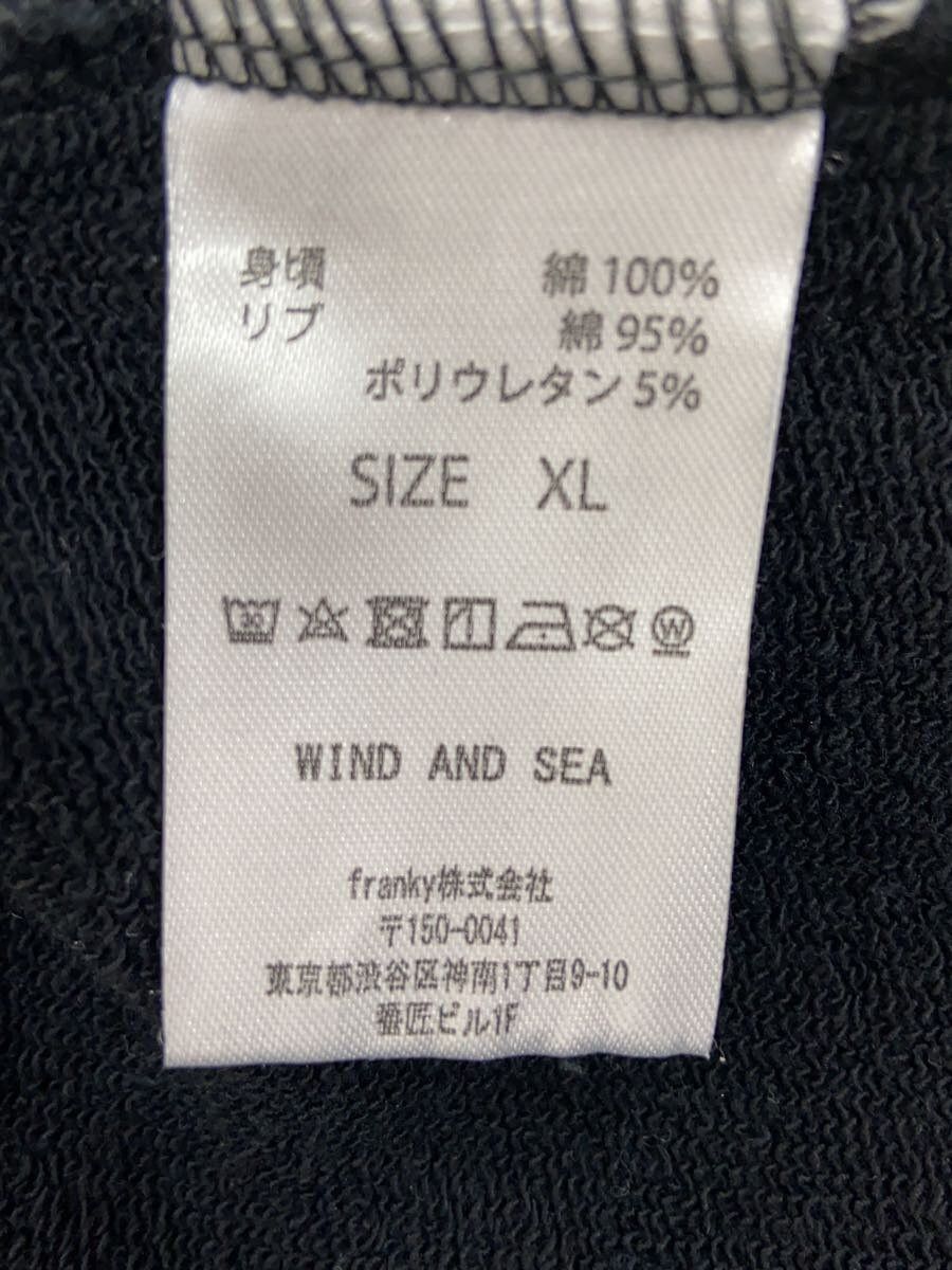 Hysteric Glamour Hysteric Glamour x Wind & Sea Cotton Sweatshirt Black Size US XL / EU 56 / 4 - 4 Thumbnail