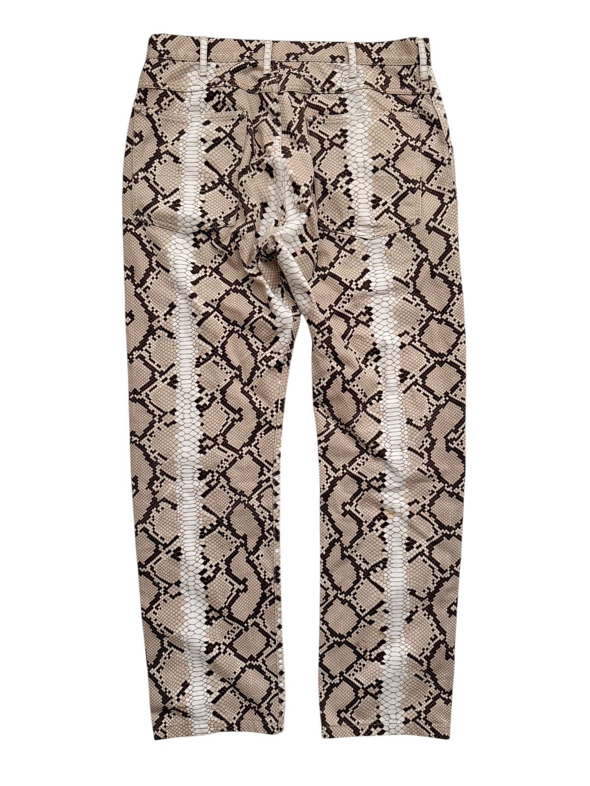 Number (N)ine GRAIL x Needles Snake Print Trouser Size US 32 / EU 48 - 3 Thumbnail